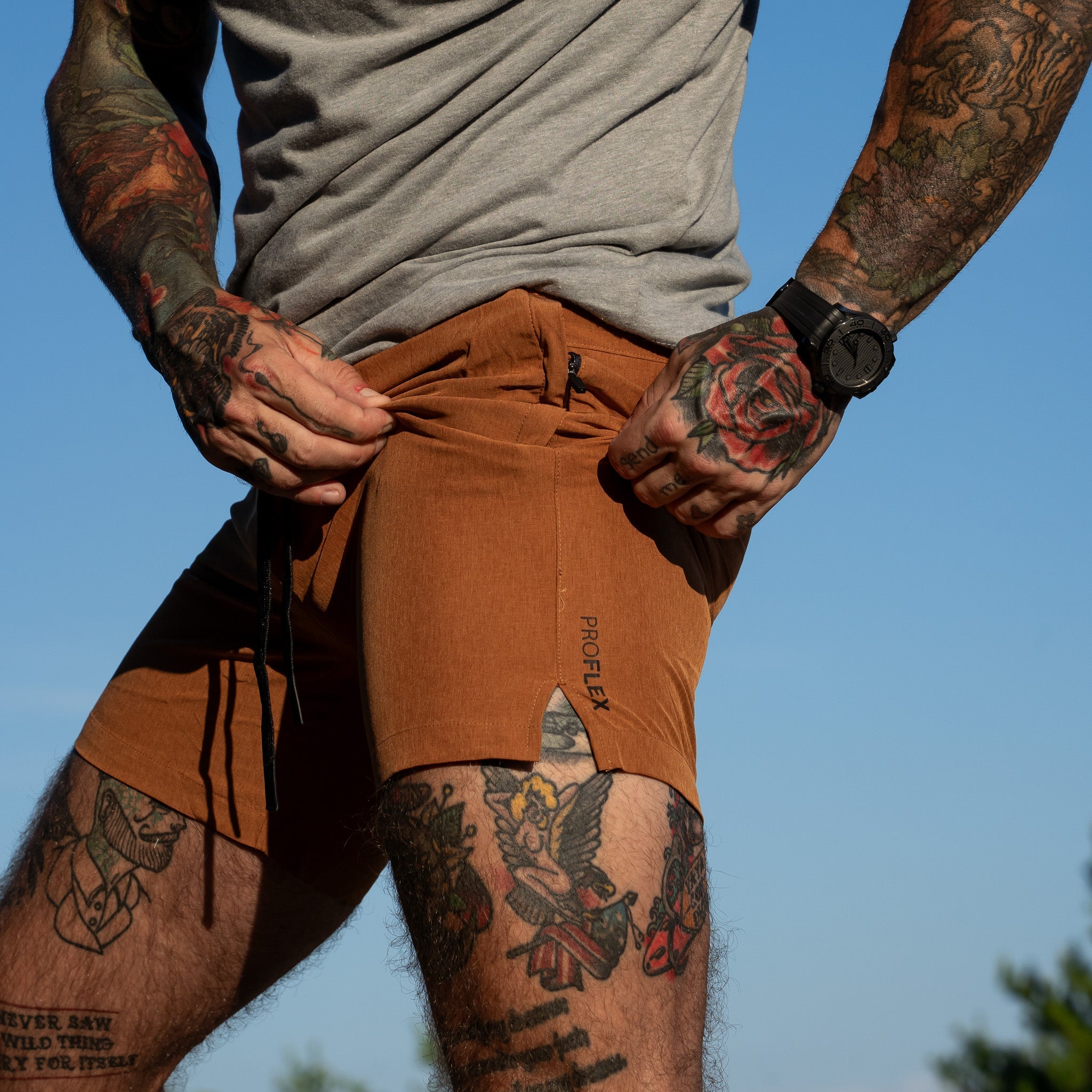 Summit Adventure Herren Proflex Shorts | 15,2 cm