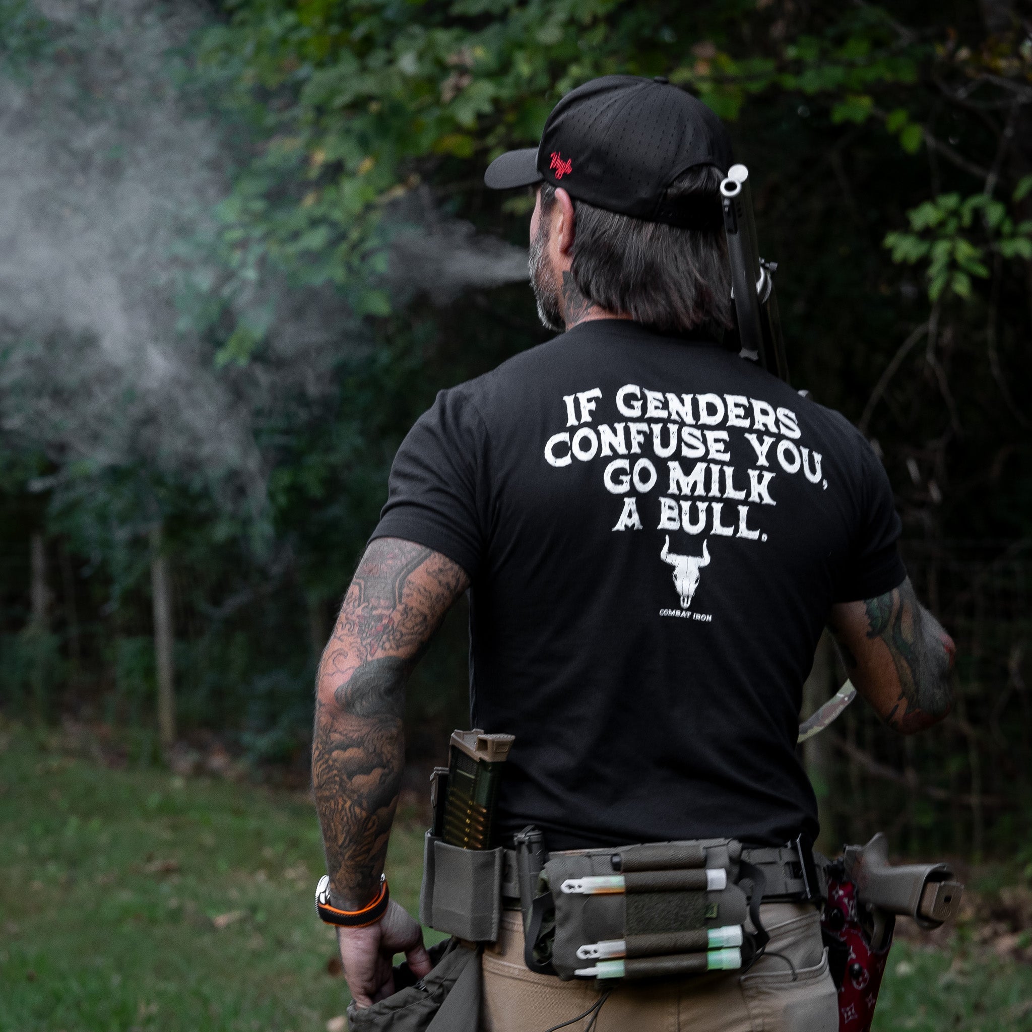 Wenn Geschlechter dich verwirren, geh einen Stier melken T-Shirt für Herren