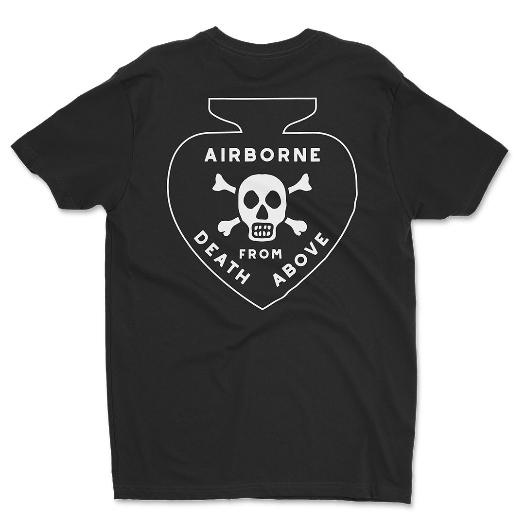 Vietnam Airborne Death Spade Shirt
