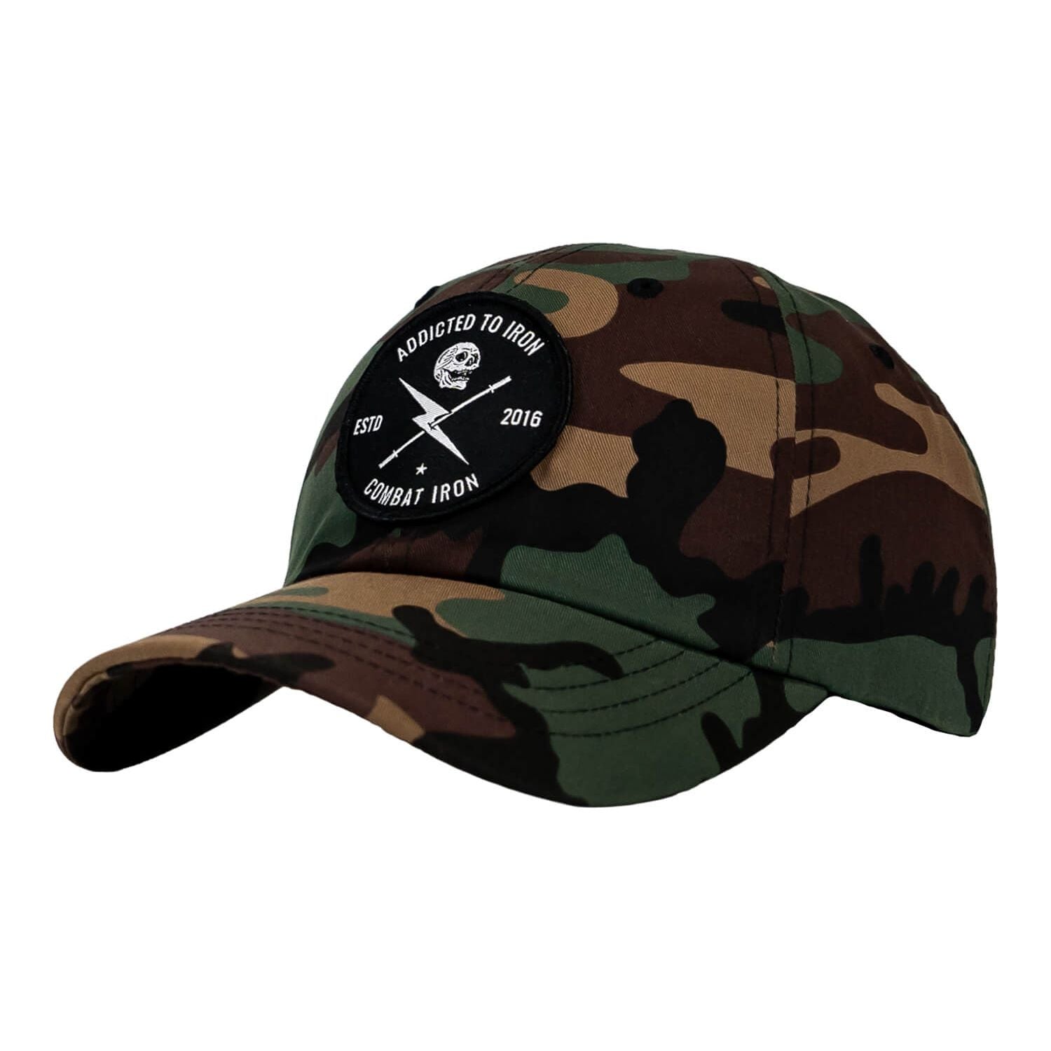 Addicted To Iron Training Patch Dad Hat