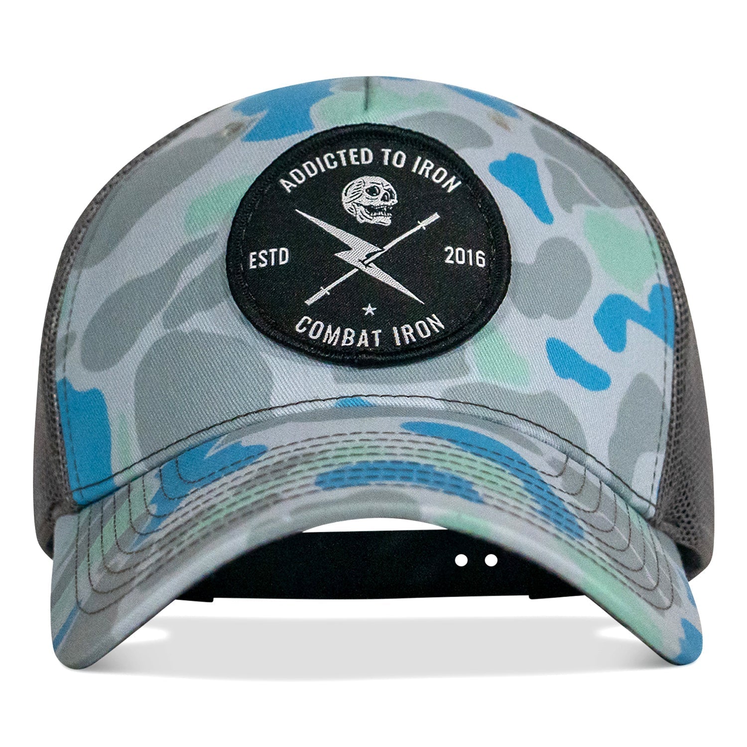 Addicted To Iron Patch Snapback Mütze