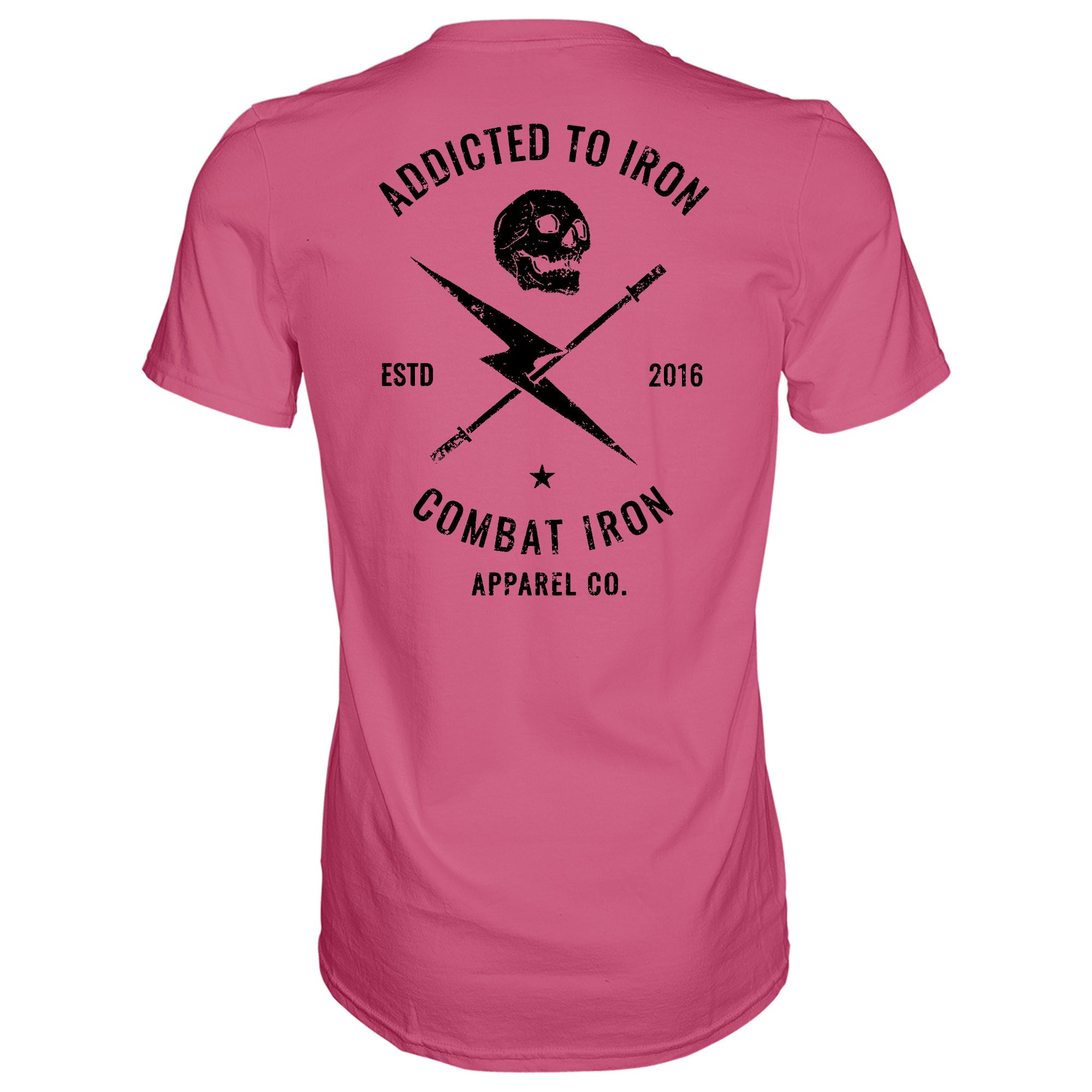 Addicted to Iron V3 Trainings-T-Shirt für Herren