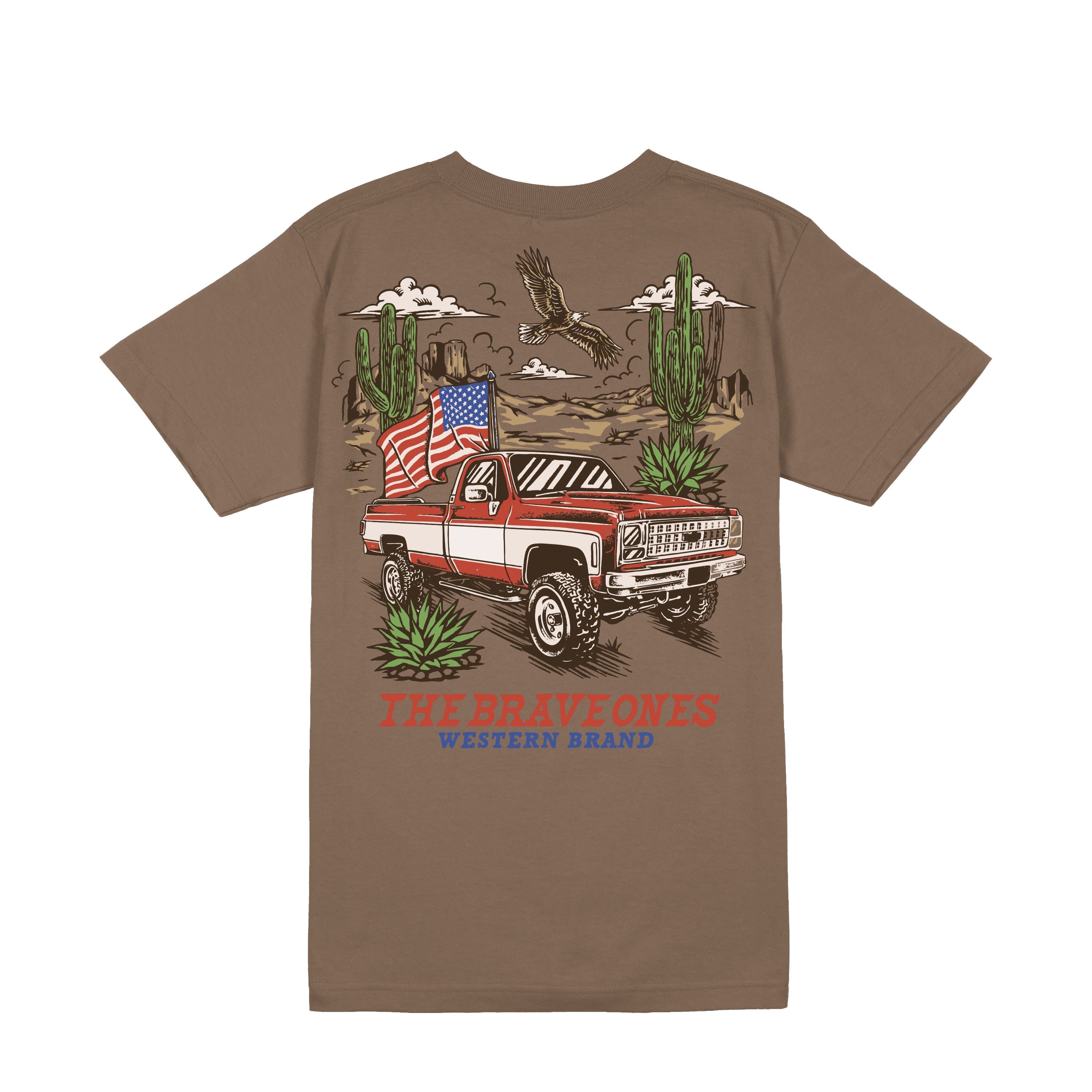 Desert Legend T-Shirt - Brown | The Brave Ones