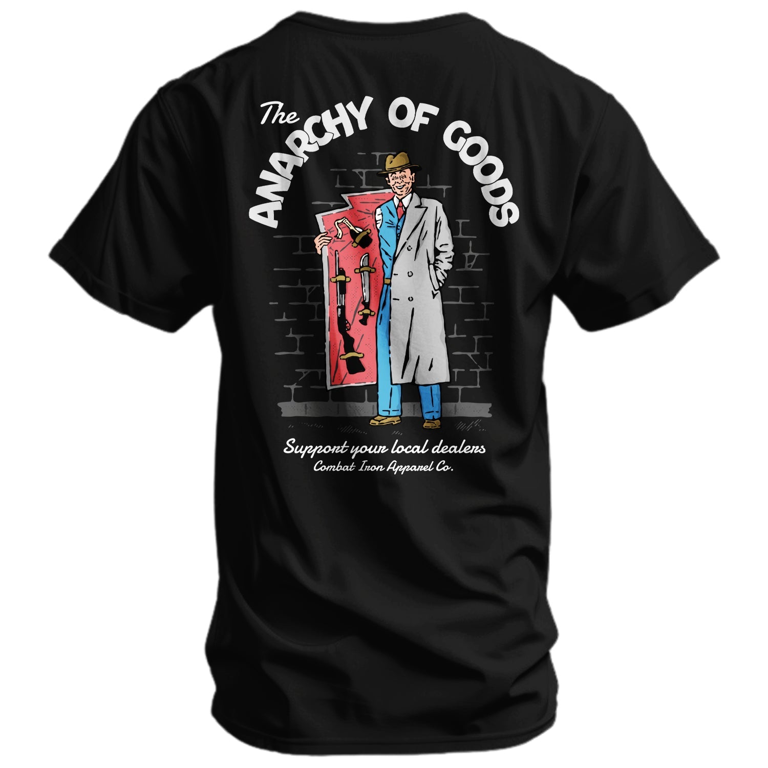 Anarchy of Goods | Support your Local Dealer Men's T-Shirt