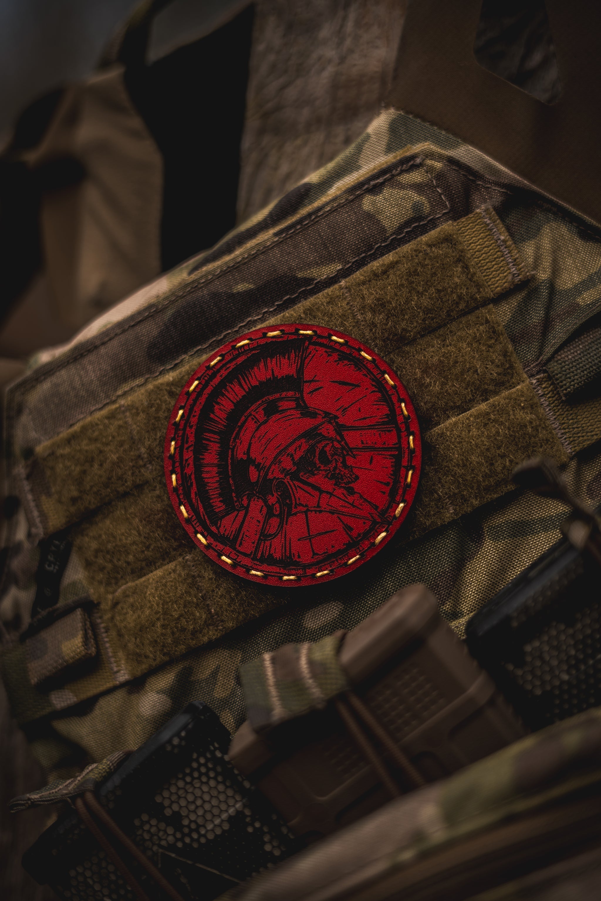 Armor Up Leather Patch
