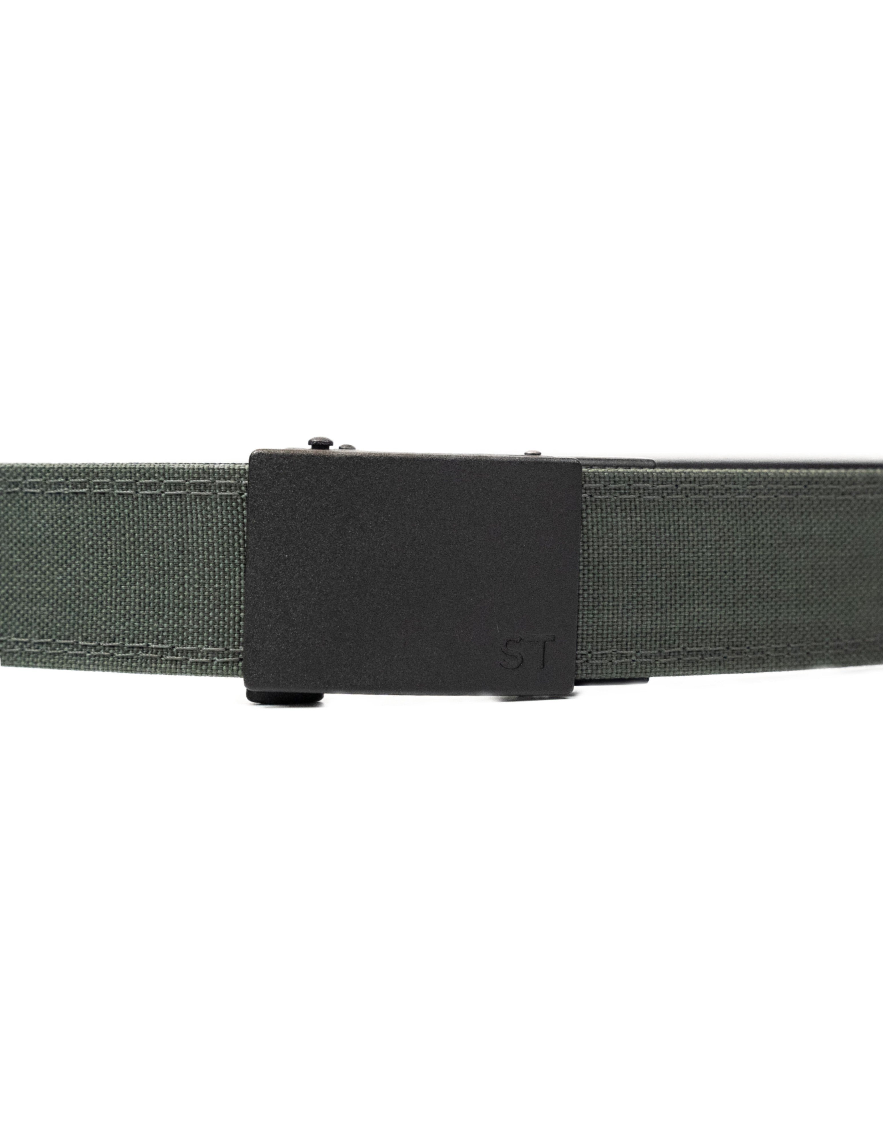 Cinturón EDC con trinquete de nailon gris