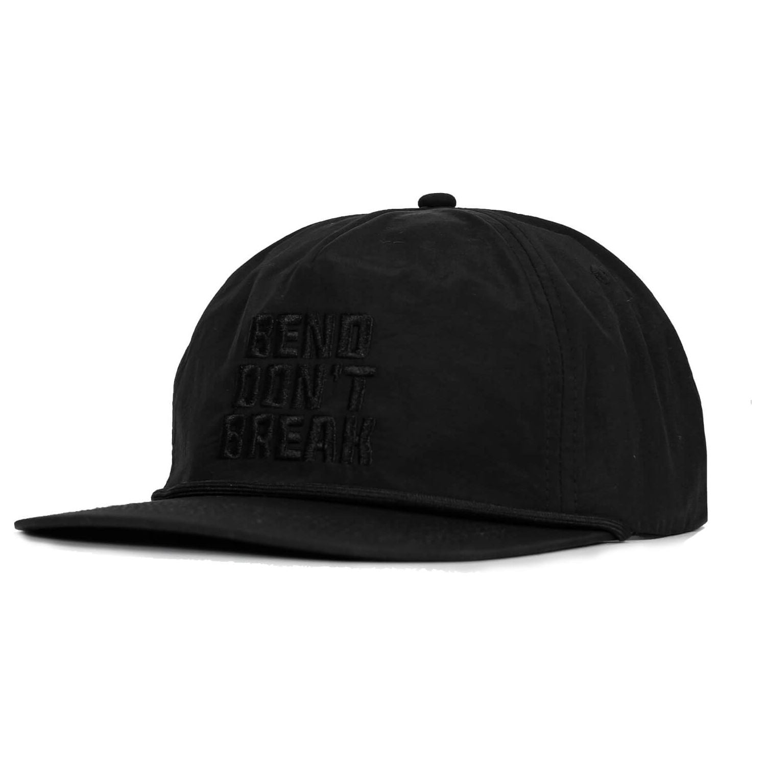 Bend Don't Break Subdued Crushable Edition Rope SnapBack Hut