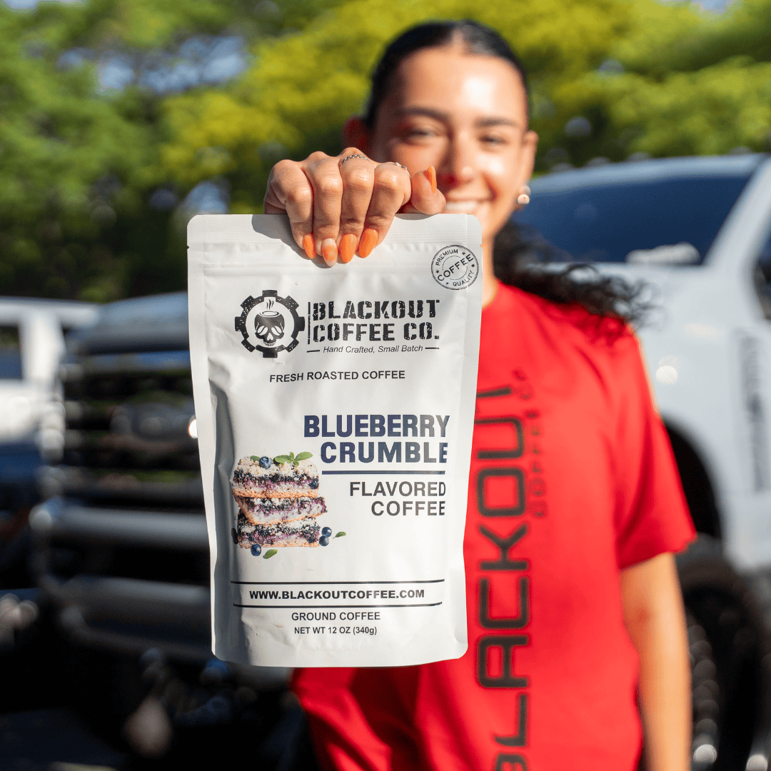 Blueberry Crumble Flavored Coffee