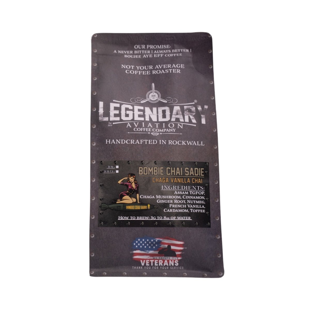 Bombie Chai Sadie | Chaga Vanilla Chai - Released 3/4/25