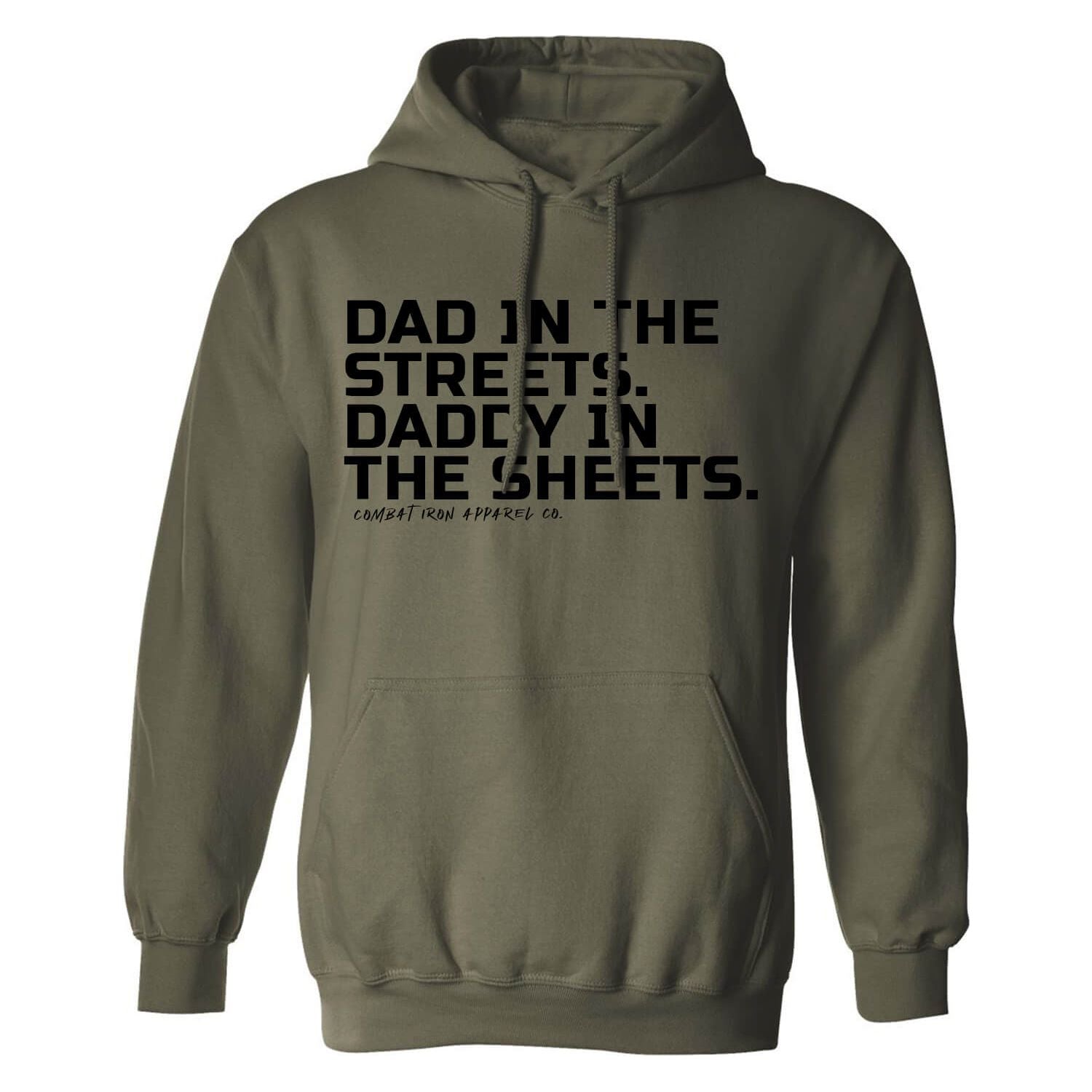 Im Alltag Papa. Im Bett Daddy. Herren Hoodie