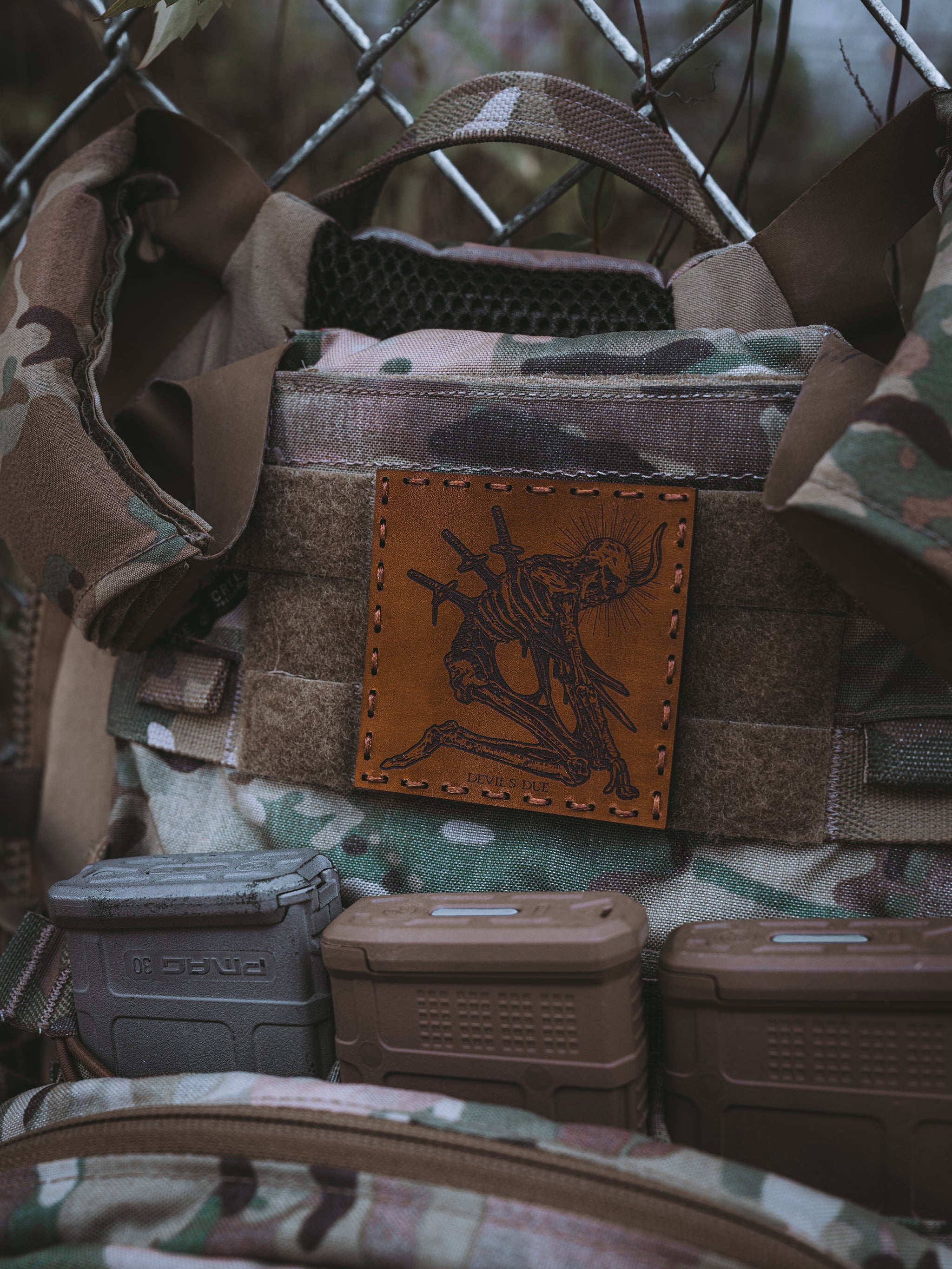 Devil's Due Leather Patch