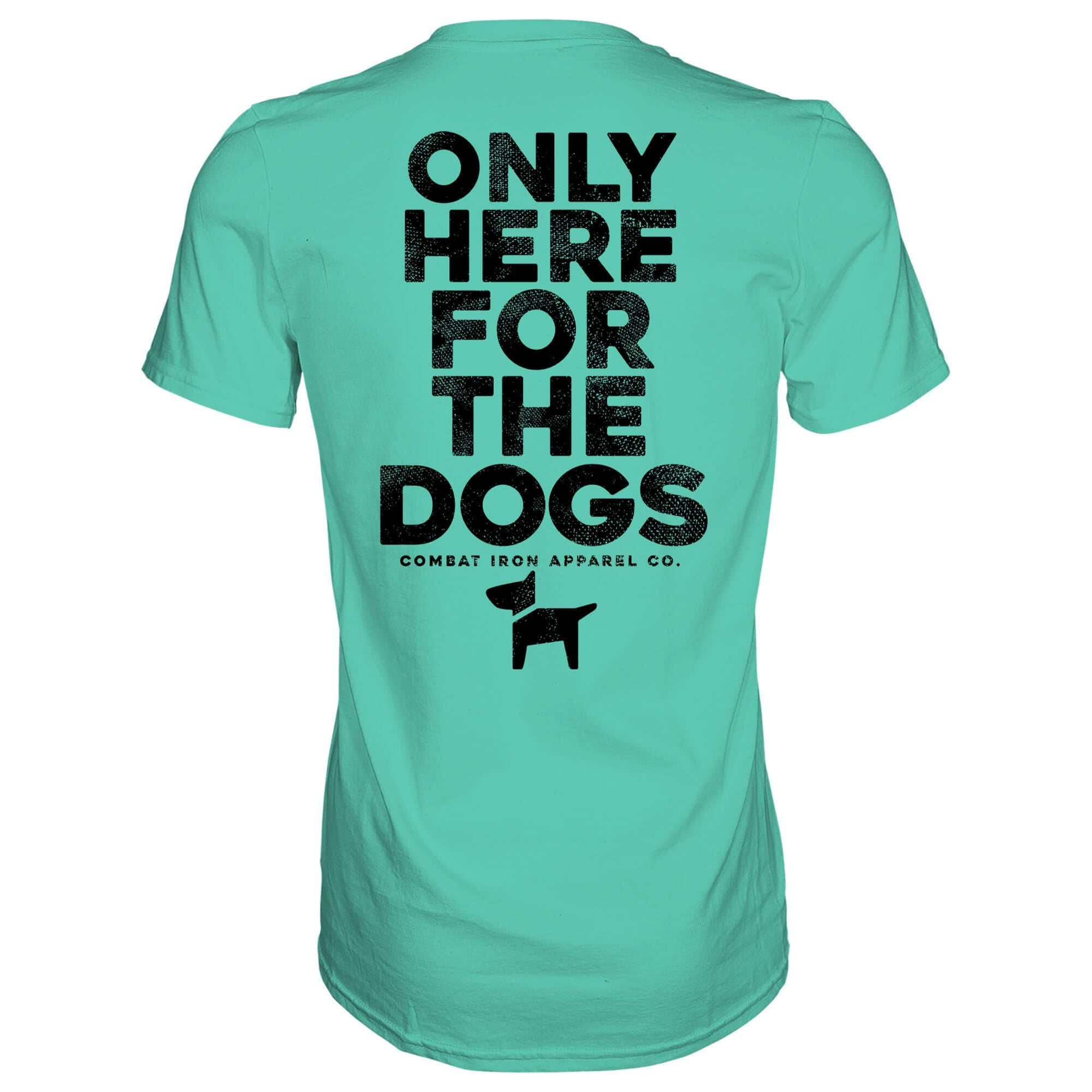 Camiseta de Hombre "Solo Estoy Aquí Por Los Perros"