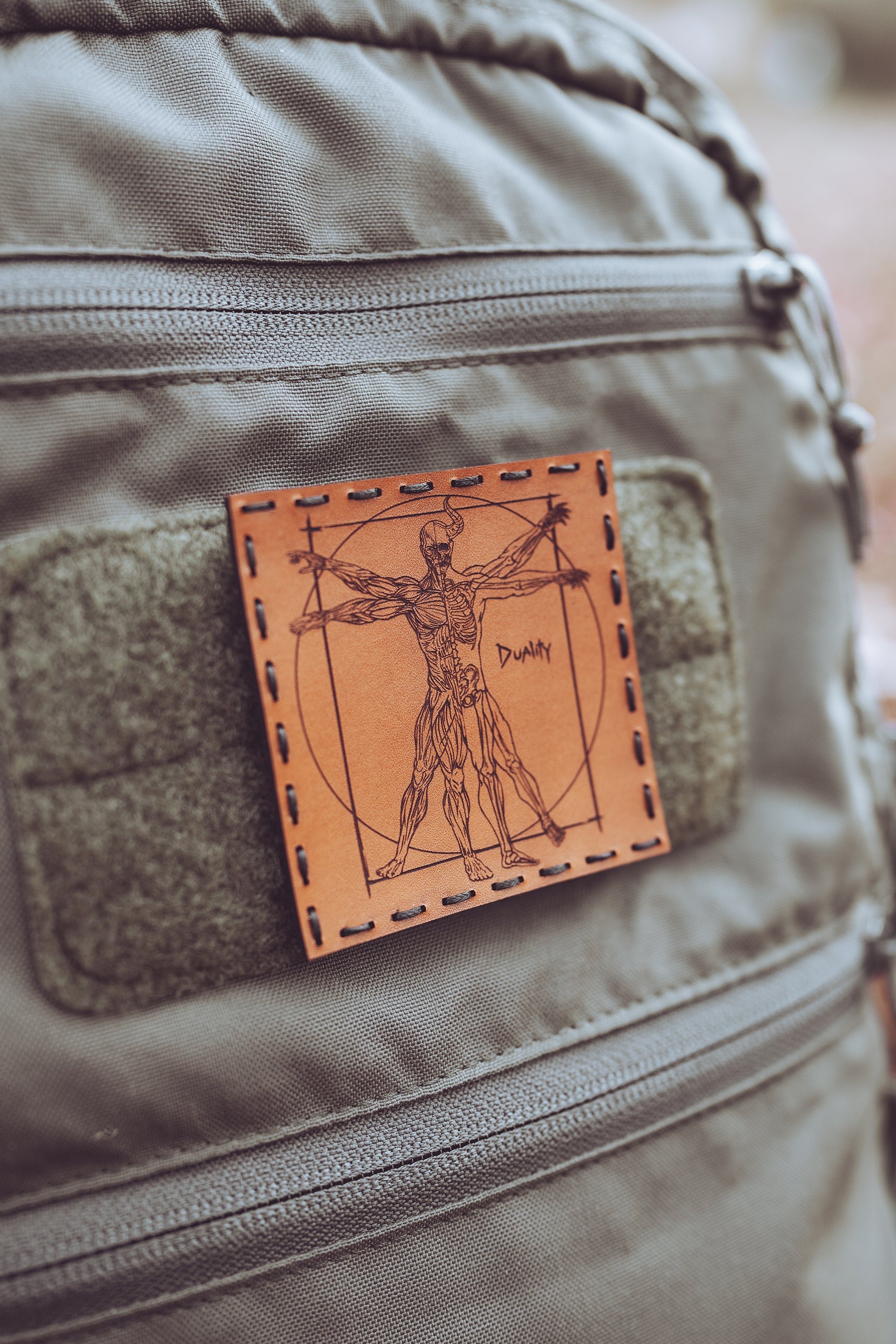 Duality Leather Patch