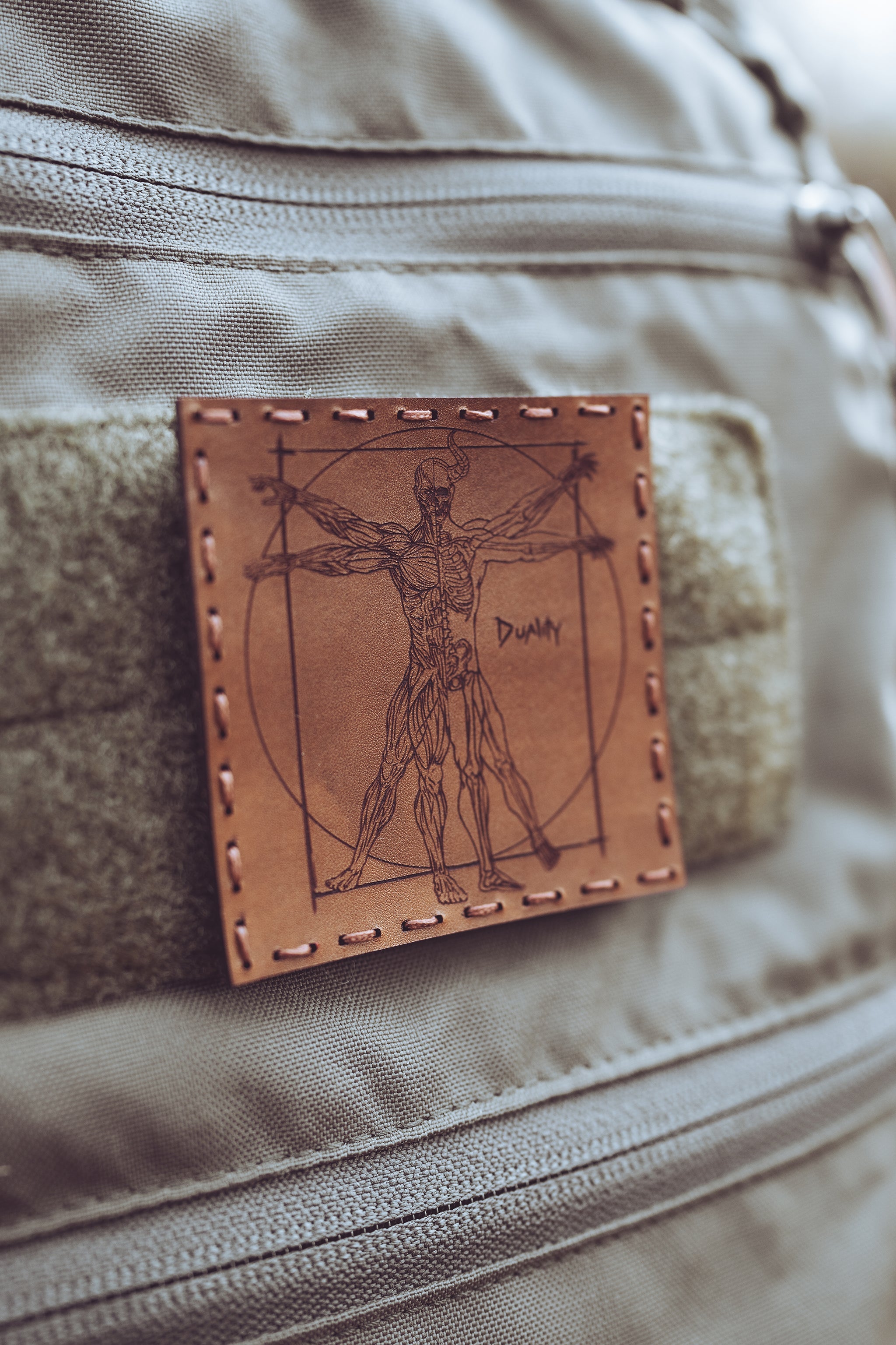 Duality Leather Patch