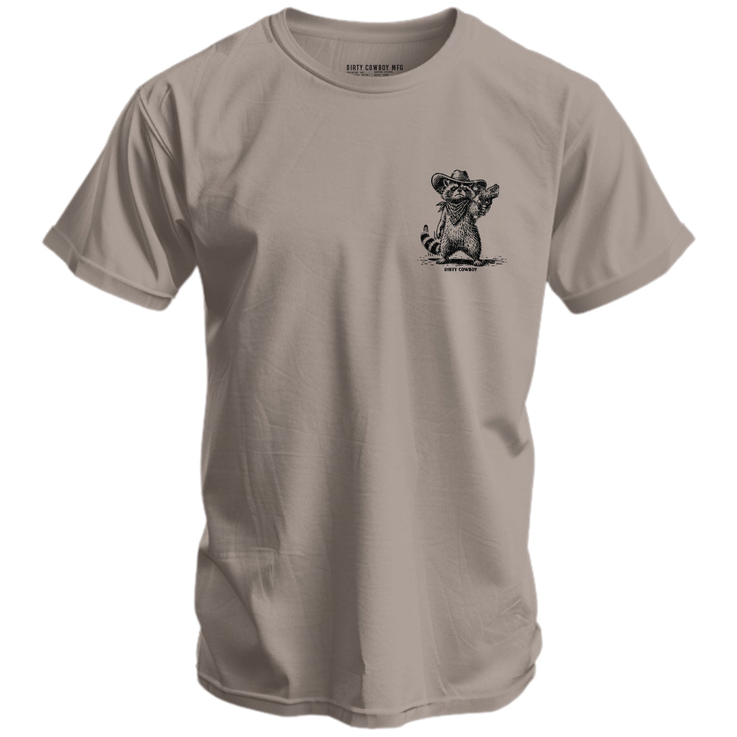 Fight Me Coward Racoon Men's T-Shirt