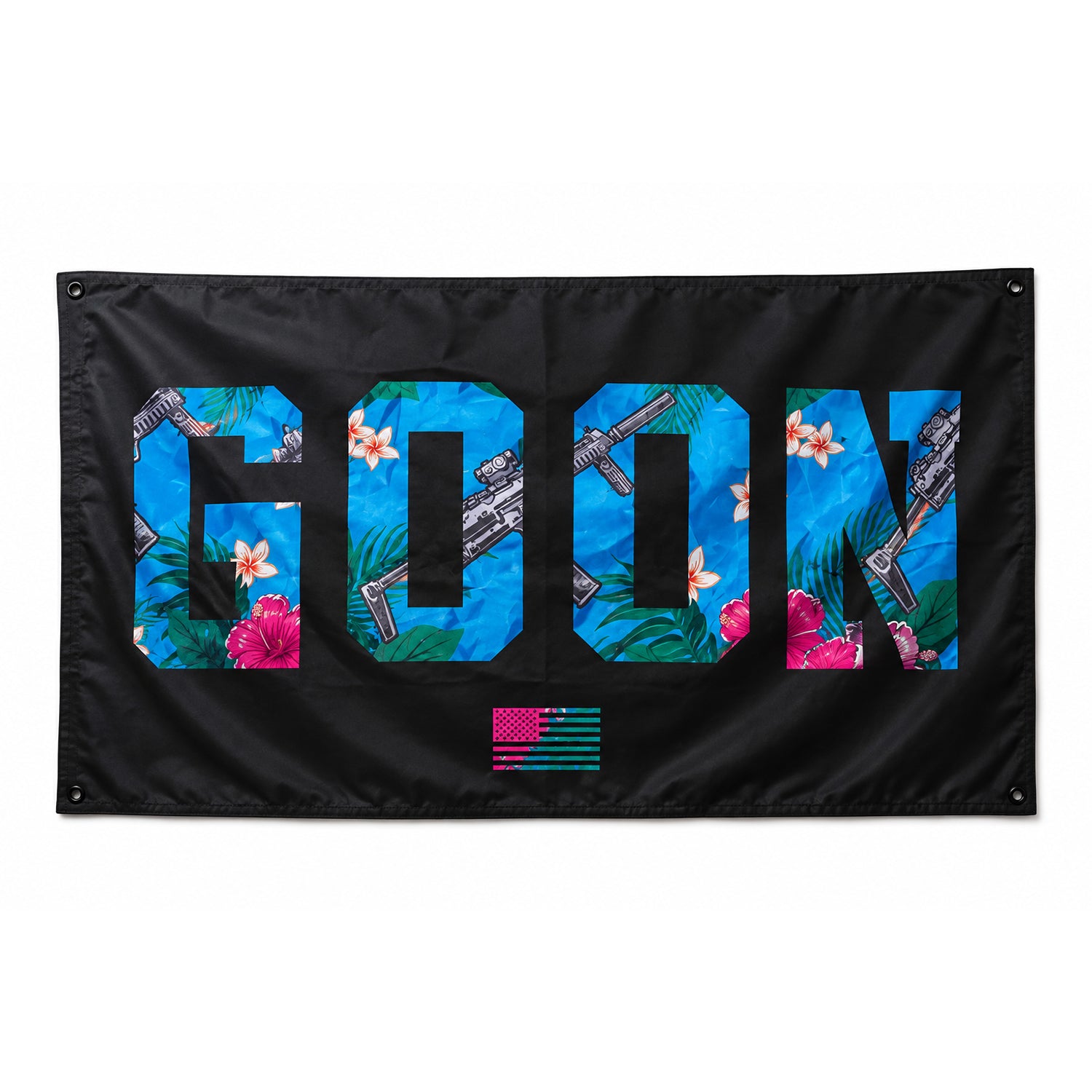 Tropical Goon Gewölbte 3'x5' Flagge