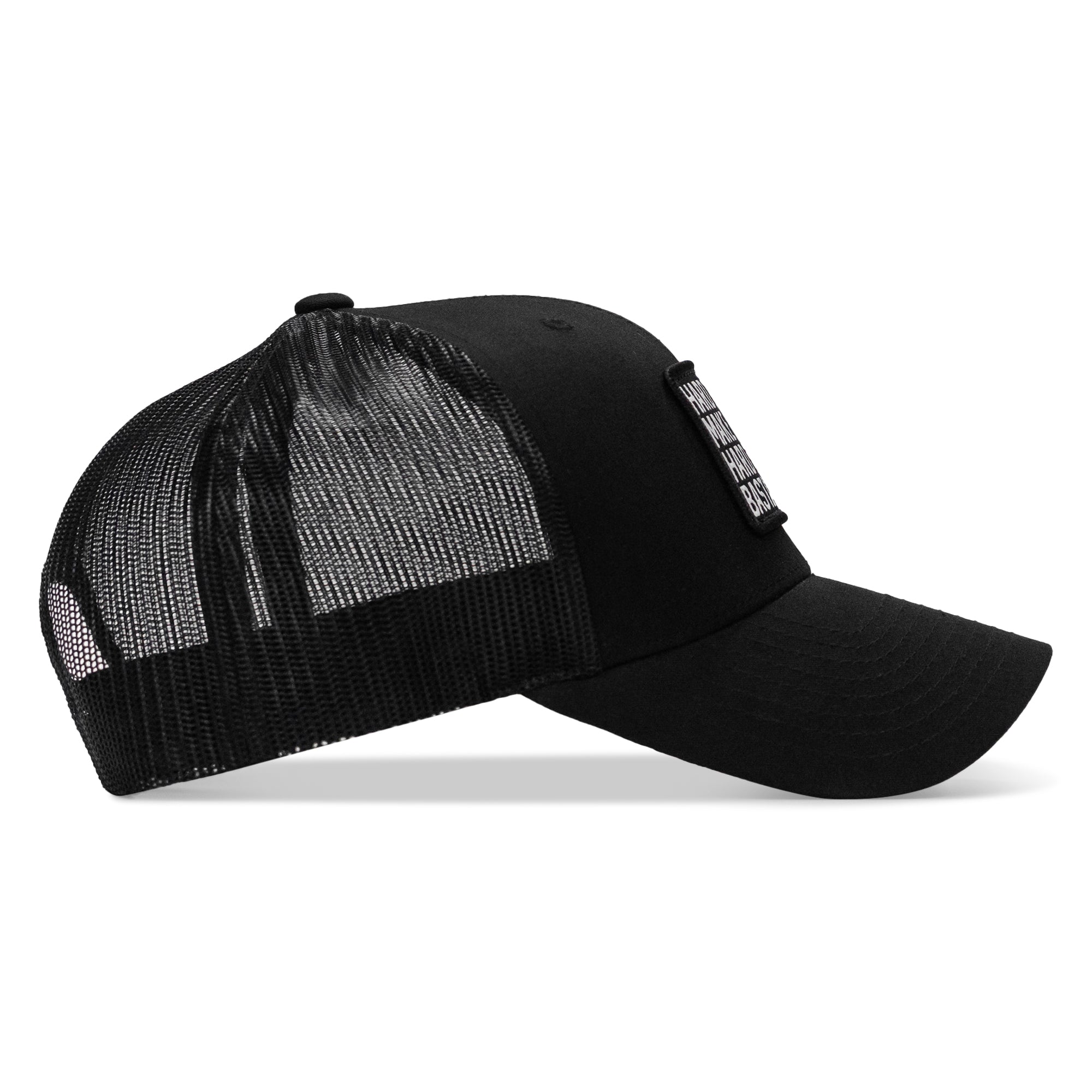 Hard Times Make Hard Bastards Patch Snapback Hat