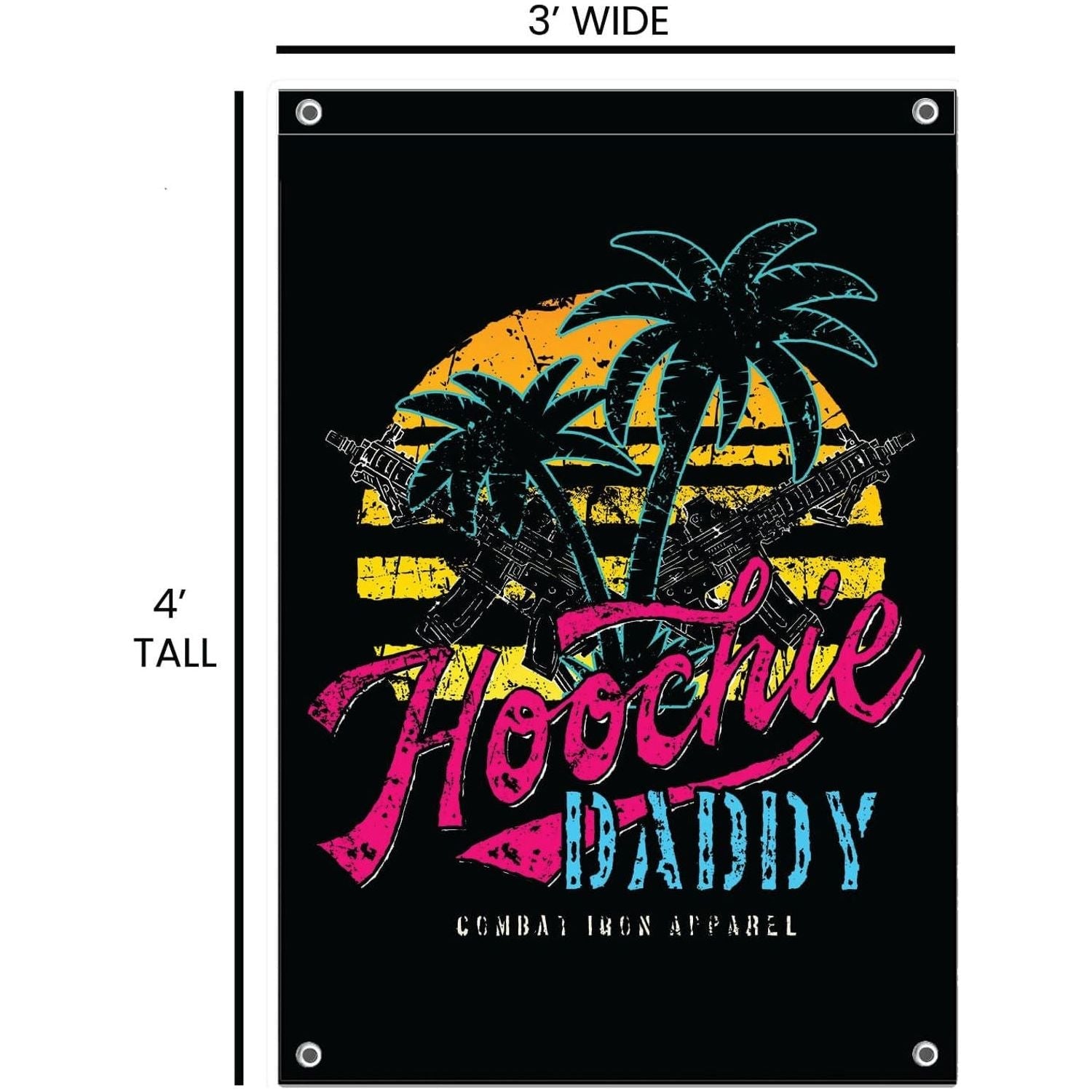 Hooch Daddy 3' x 5' Wandflagge