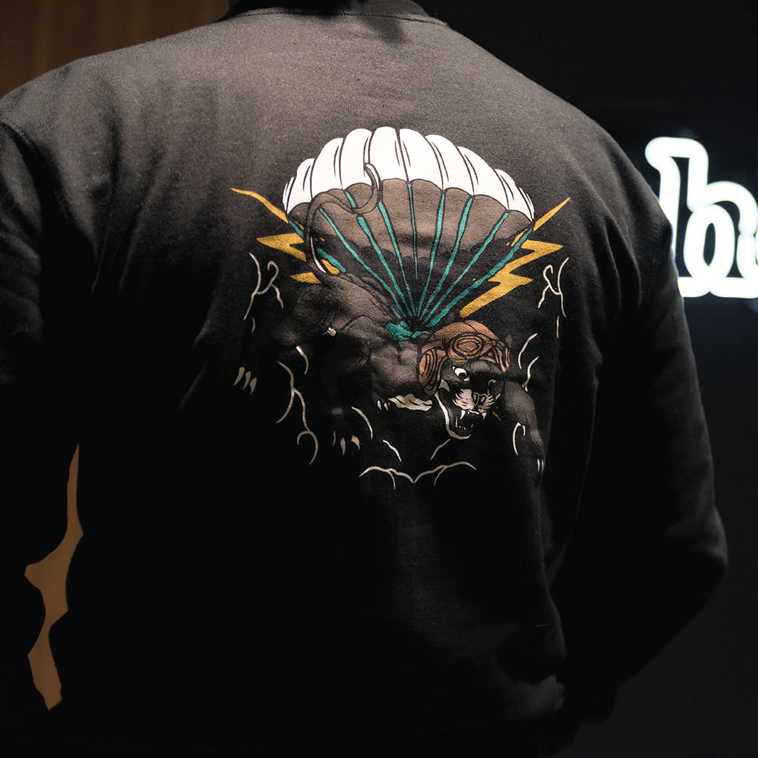 2-503 Cat Patch Remastered Crewneck Sweatshirt