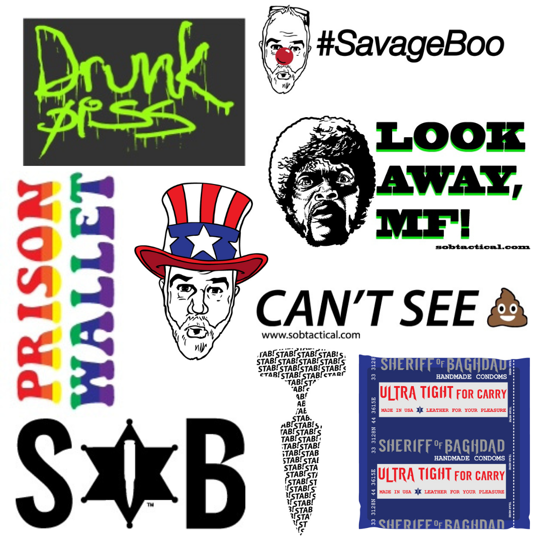 SOB Tactical Stickers - Cool, High-Quality Decals for Any Surface