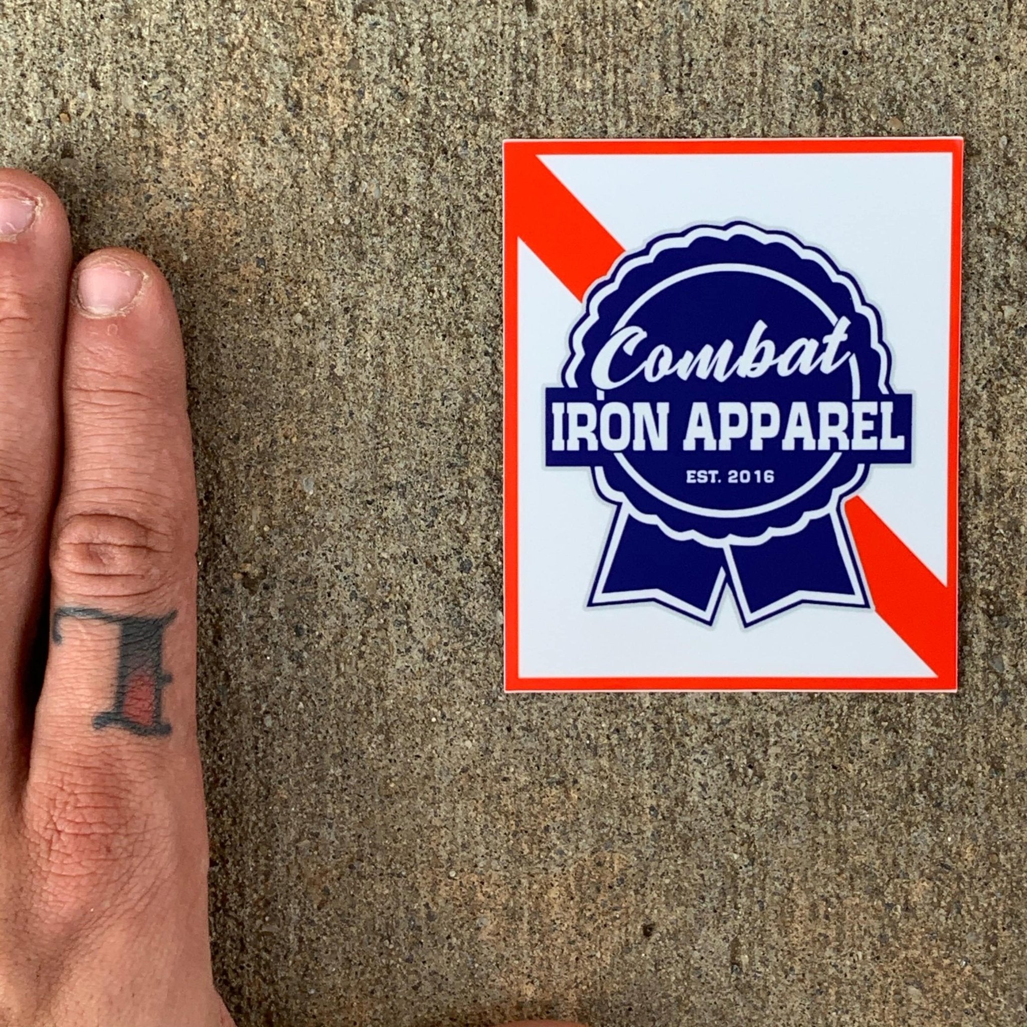 PBR BIER AUFKLEBER