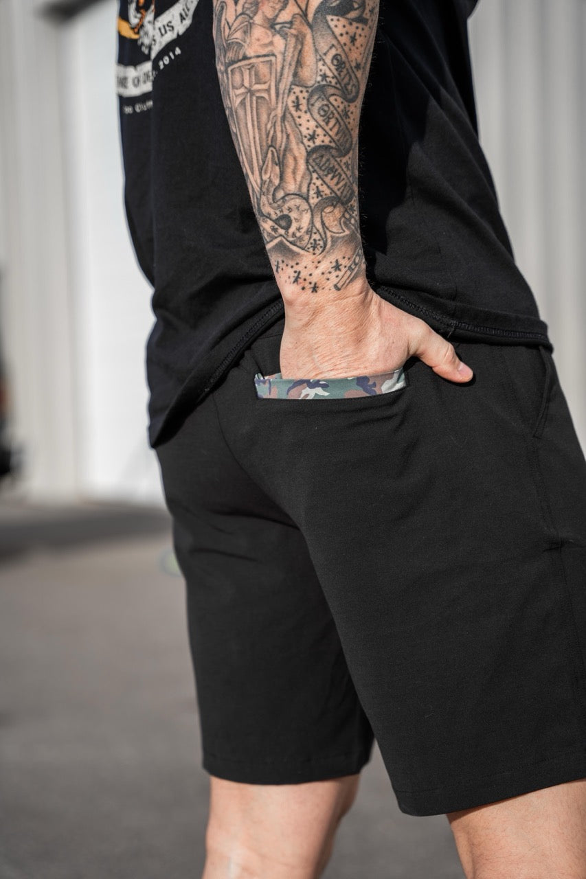 Pantalones cortos de fin de semana - Negro