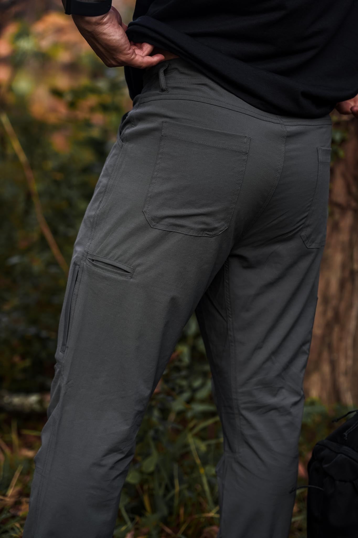 Pantalones de trail - Gris acero