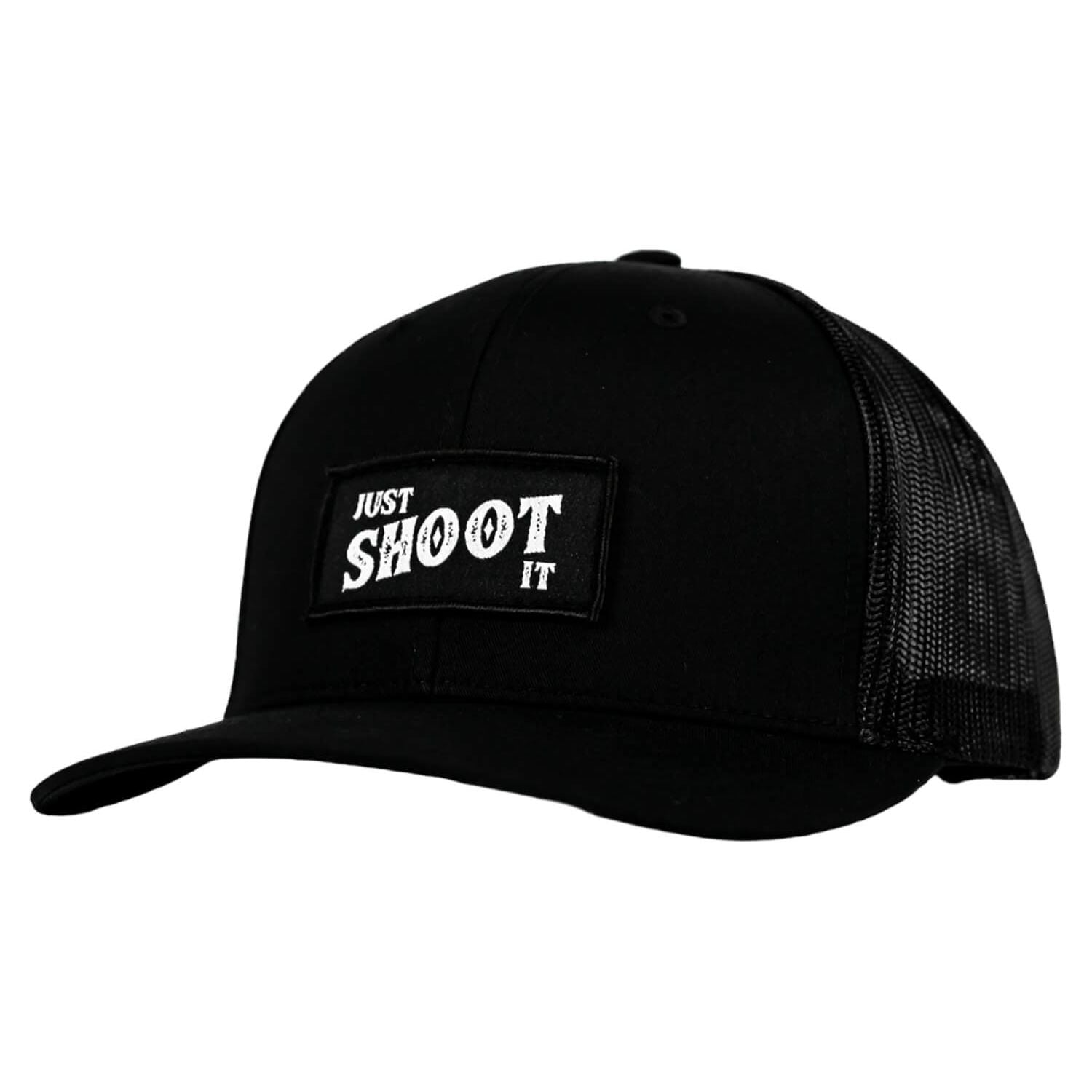 Just Shoot It Aufnäher Snapback-KAPPE