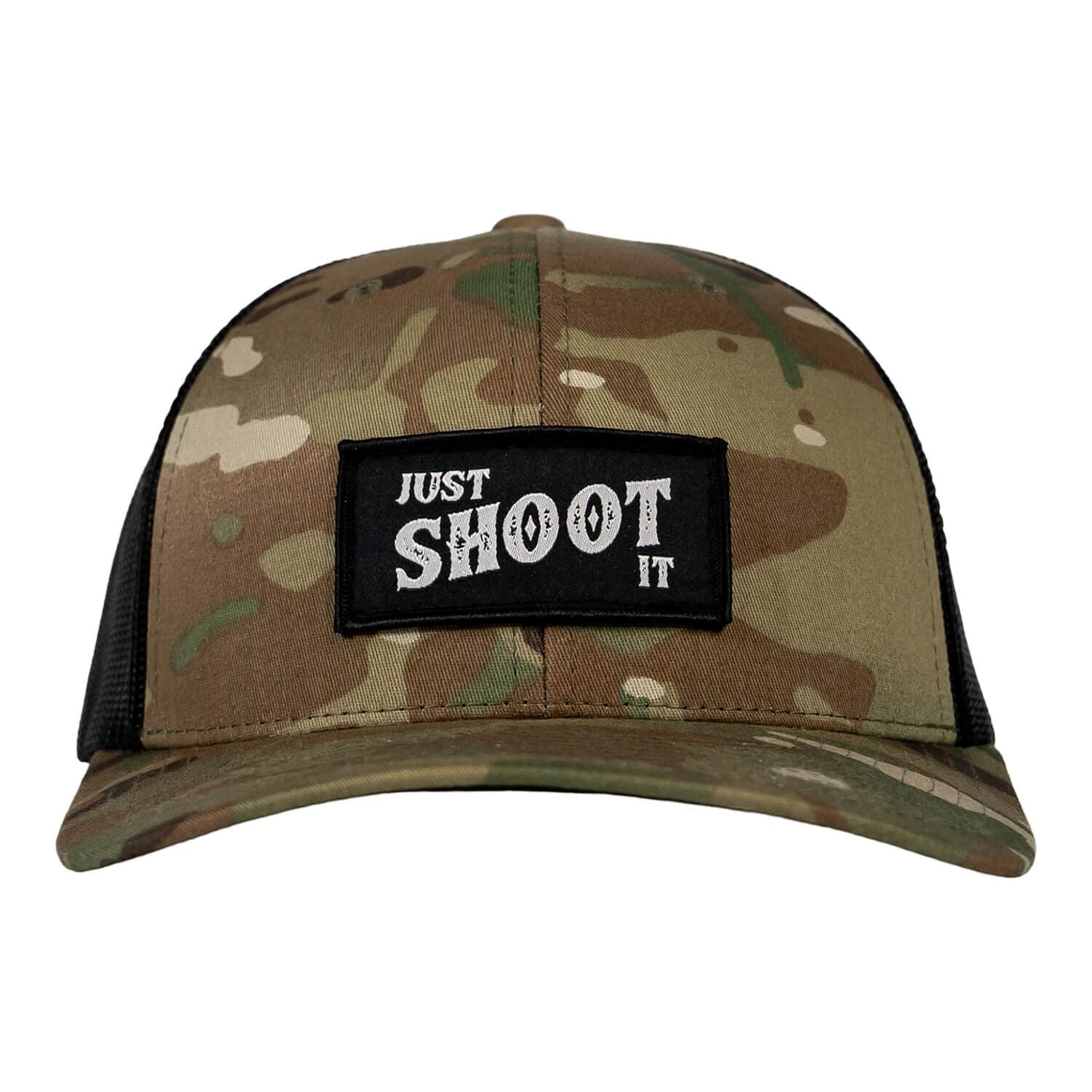 Just Shoot It Aufnäher Snapback-KAPPE