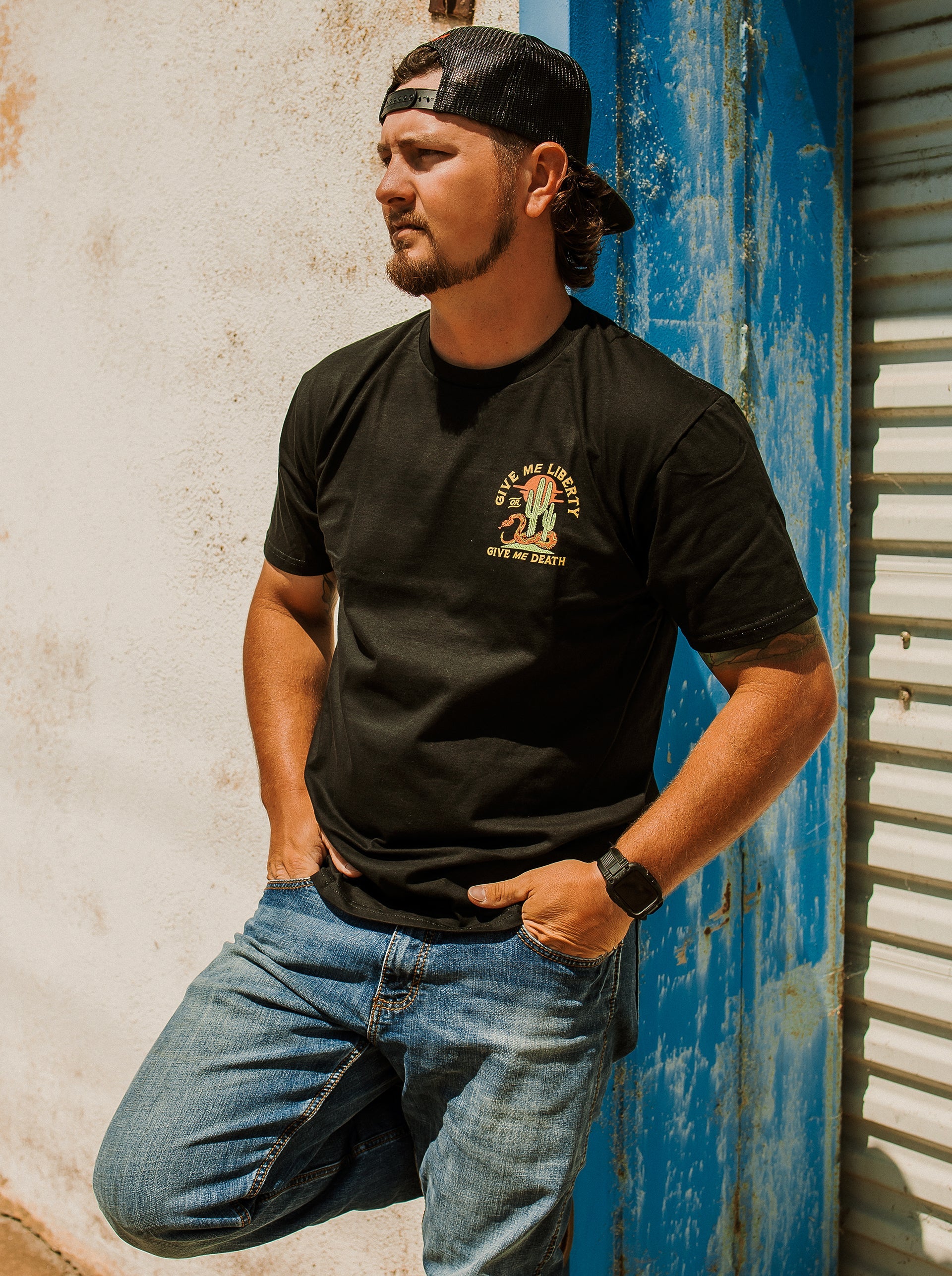 Liberty T-Shirt - Black | The Brave Ones