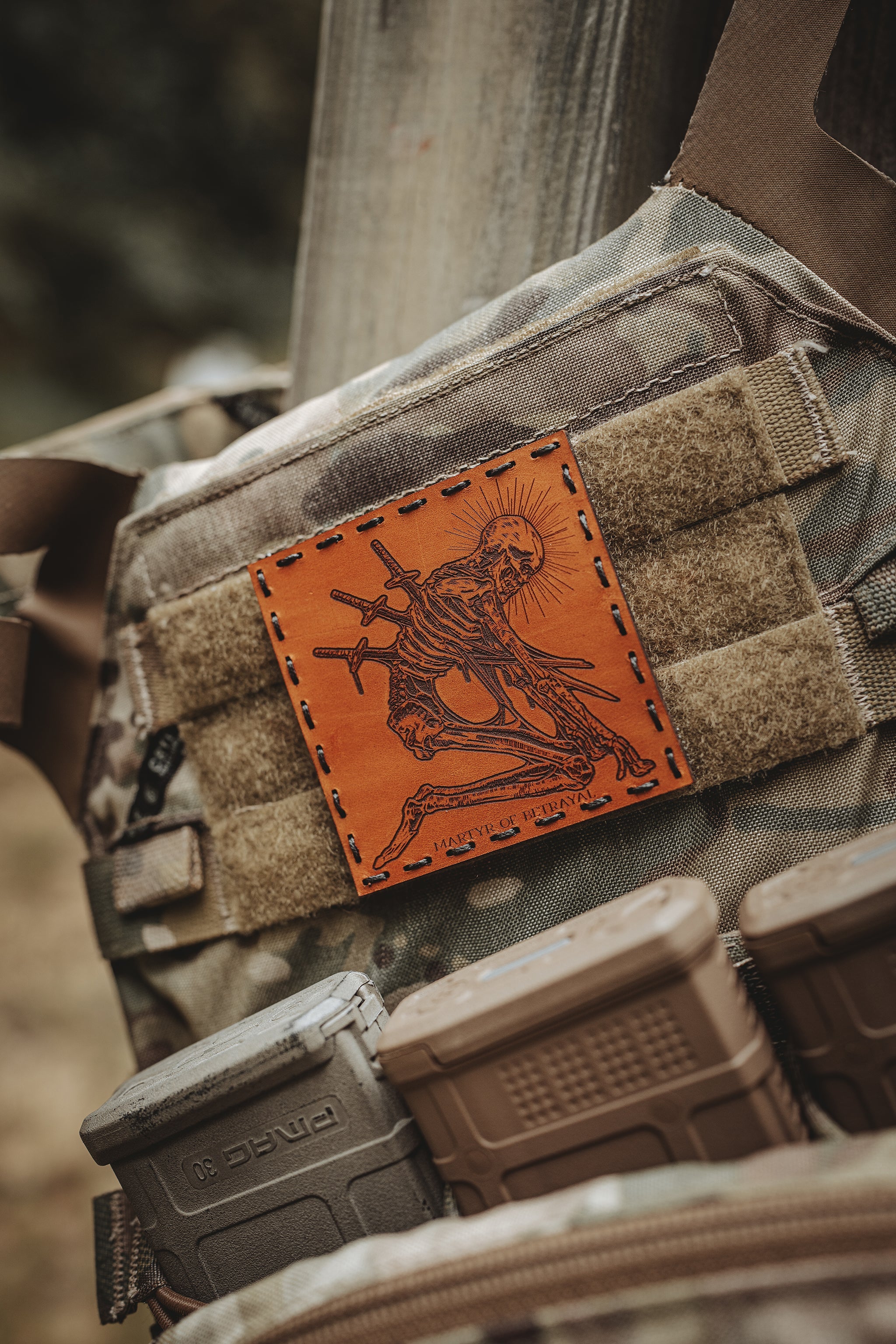 Martyr of Betrayal Leather Patch