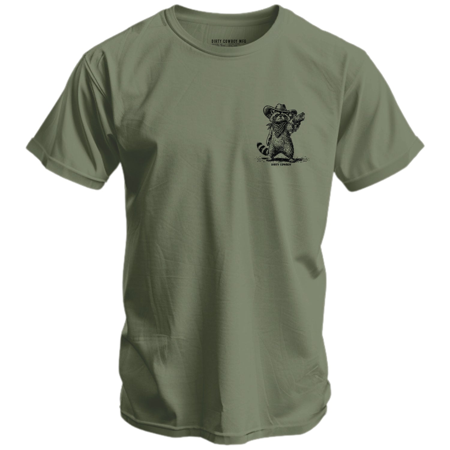 Fight Me Coward Racoon Men's T-Shirt