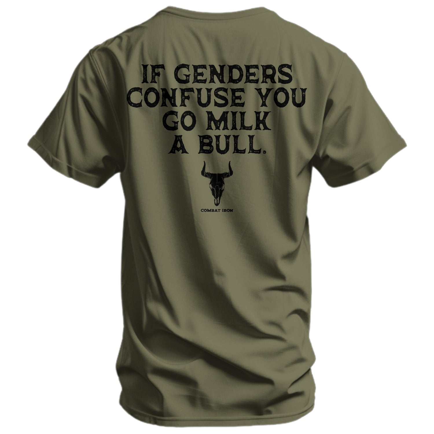 Wenn Geschlechter dich verwirren, geh einen Stier melken T-Shirt für Herren