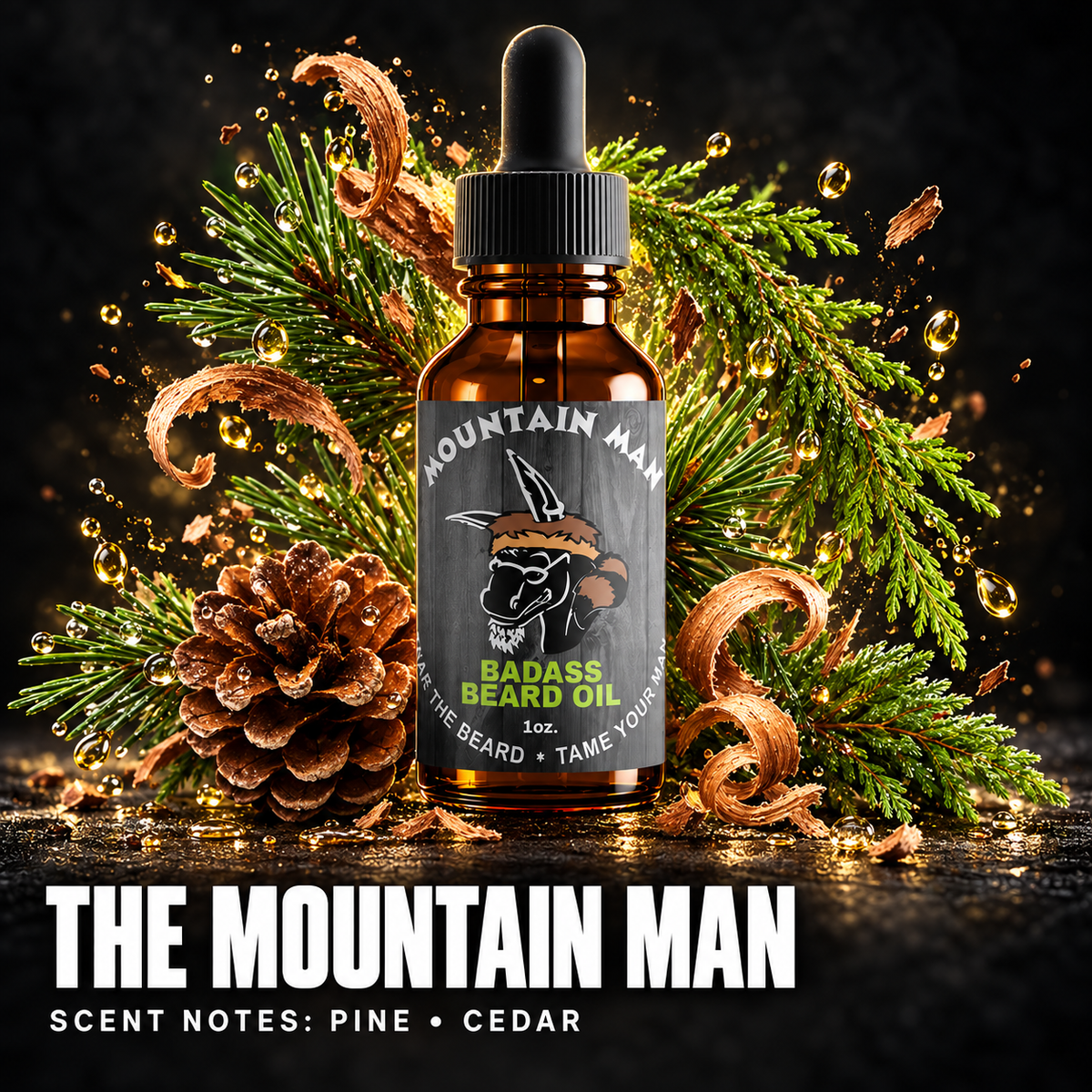 The Mountain Man Beard Oil
