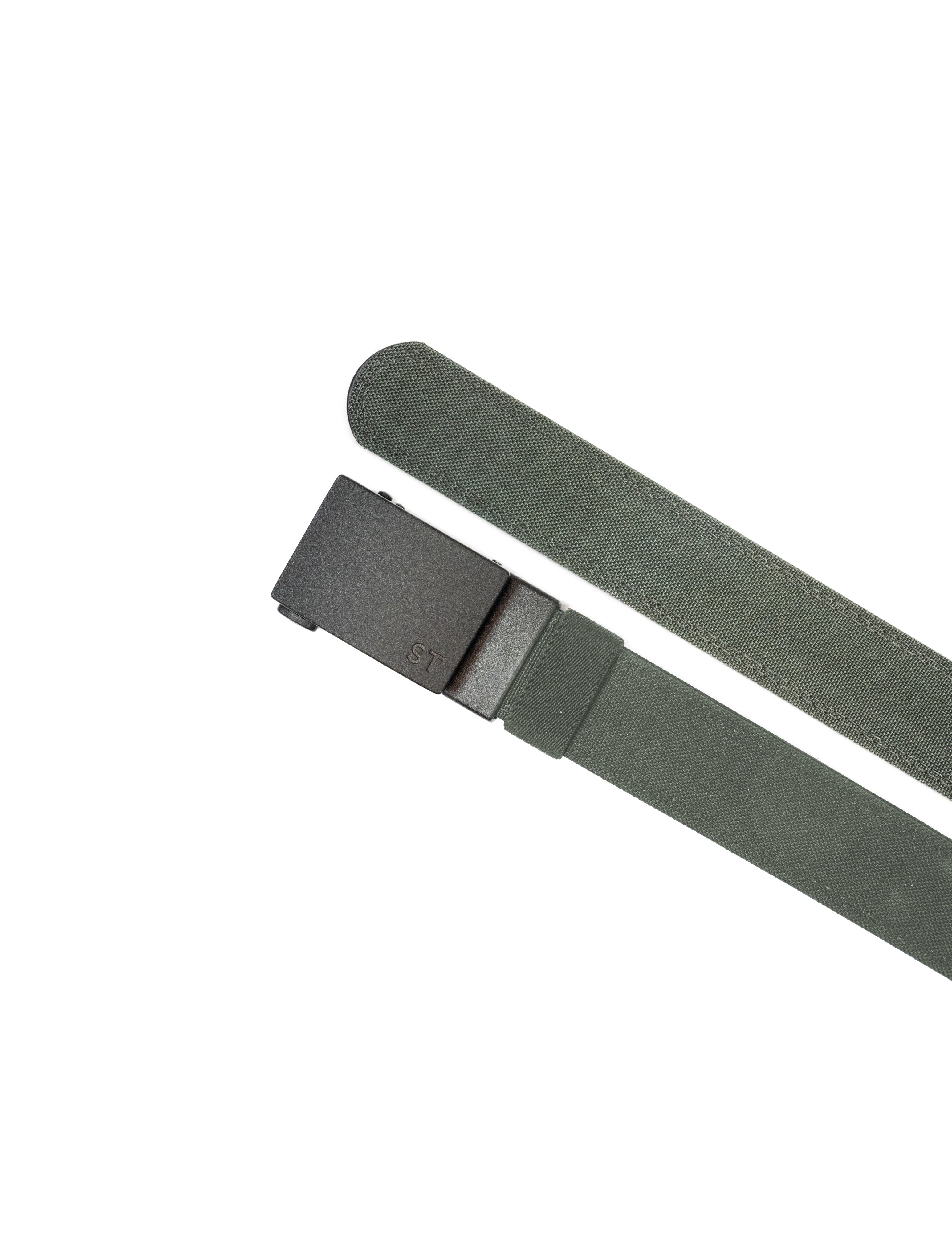 Cinturón EDC con trinquete de nailon gris