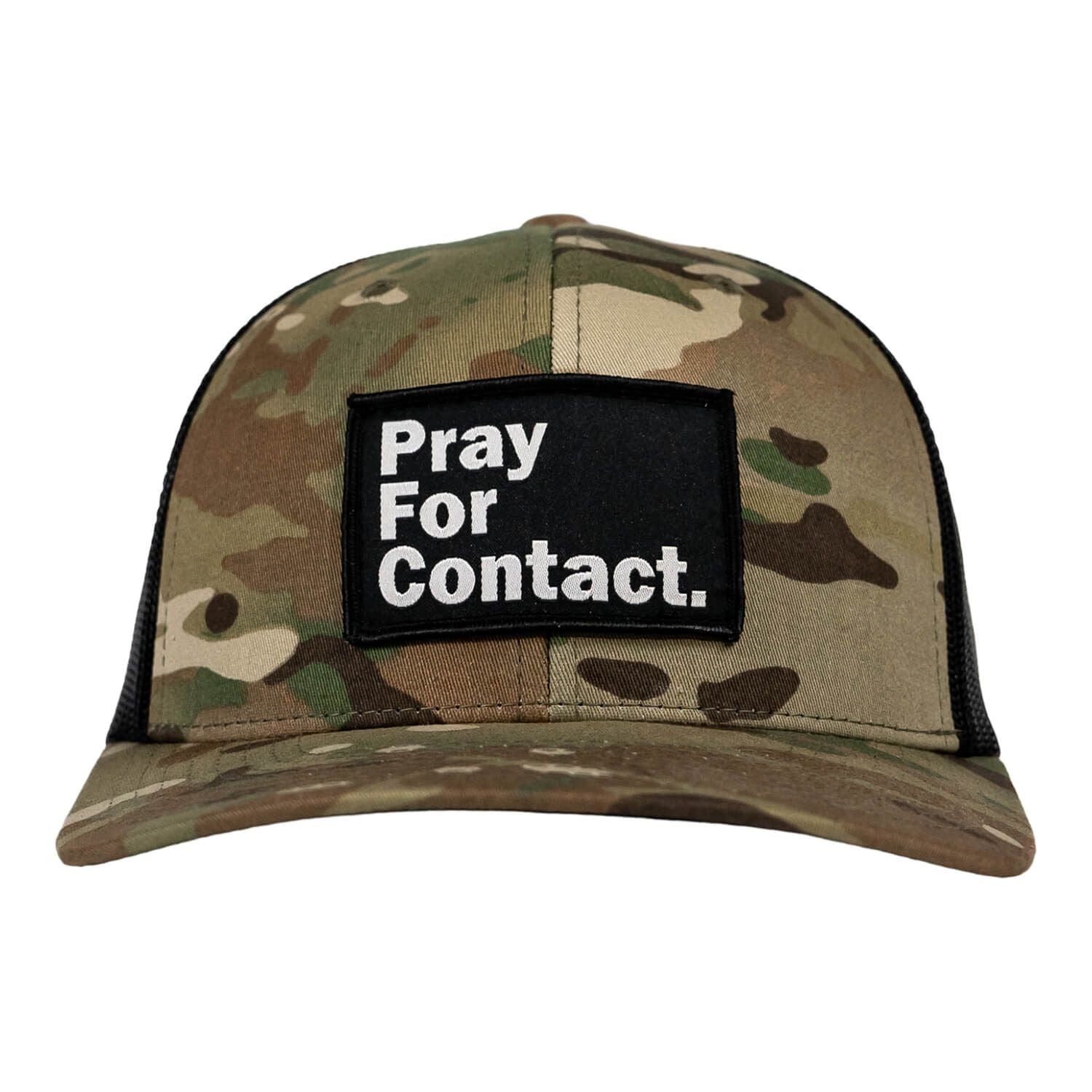 PRAY FOR CONTACT Aufnäher Snapback CAP