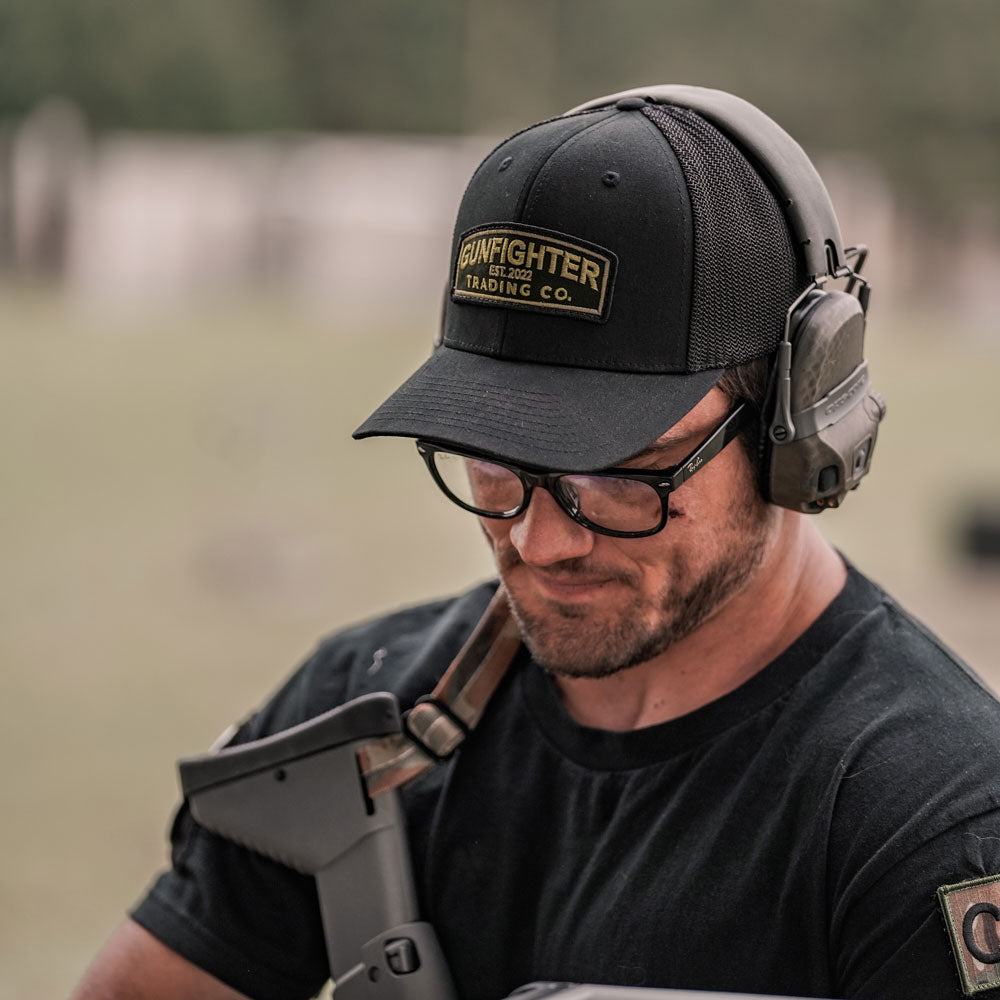 GUNFIGHTER PATCH TRUCKER HAT