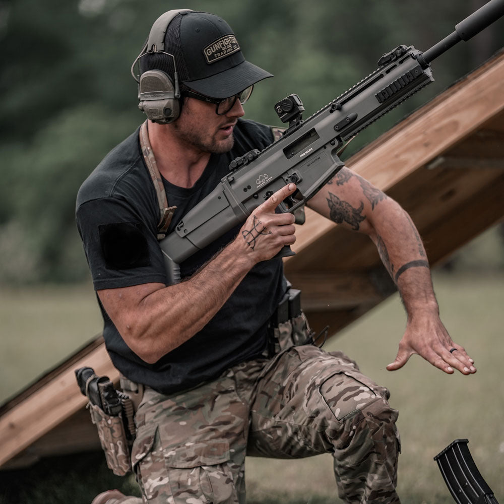 GUNFIGHTER PATCH TRUCKER HAT