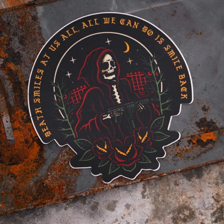 Pegatina "Sonríe de nuevo"