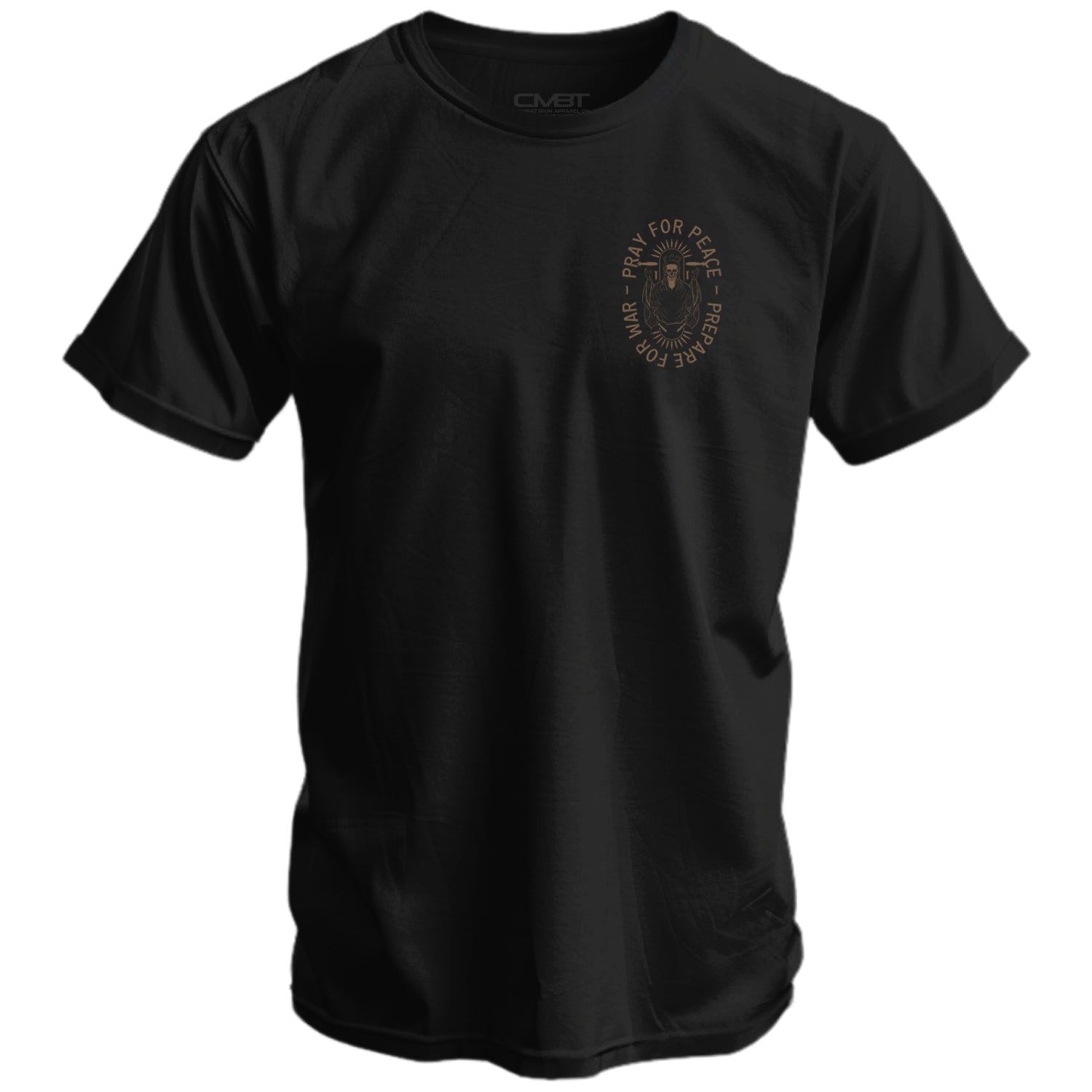 Bete Für Frieden. Bereite Dich Auf Krieg Vor. Herren T-Shirt