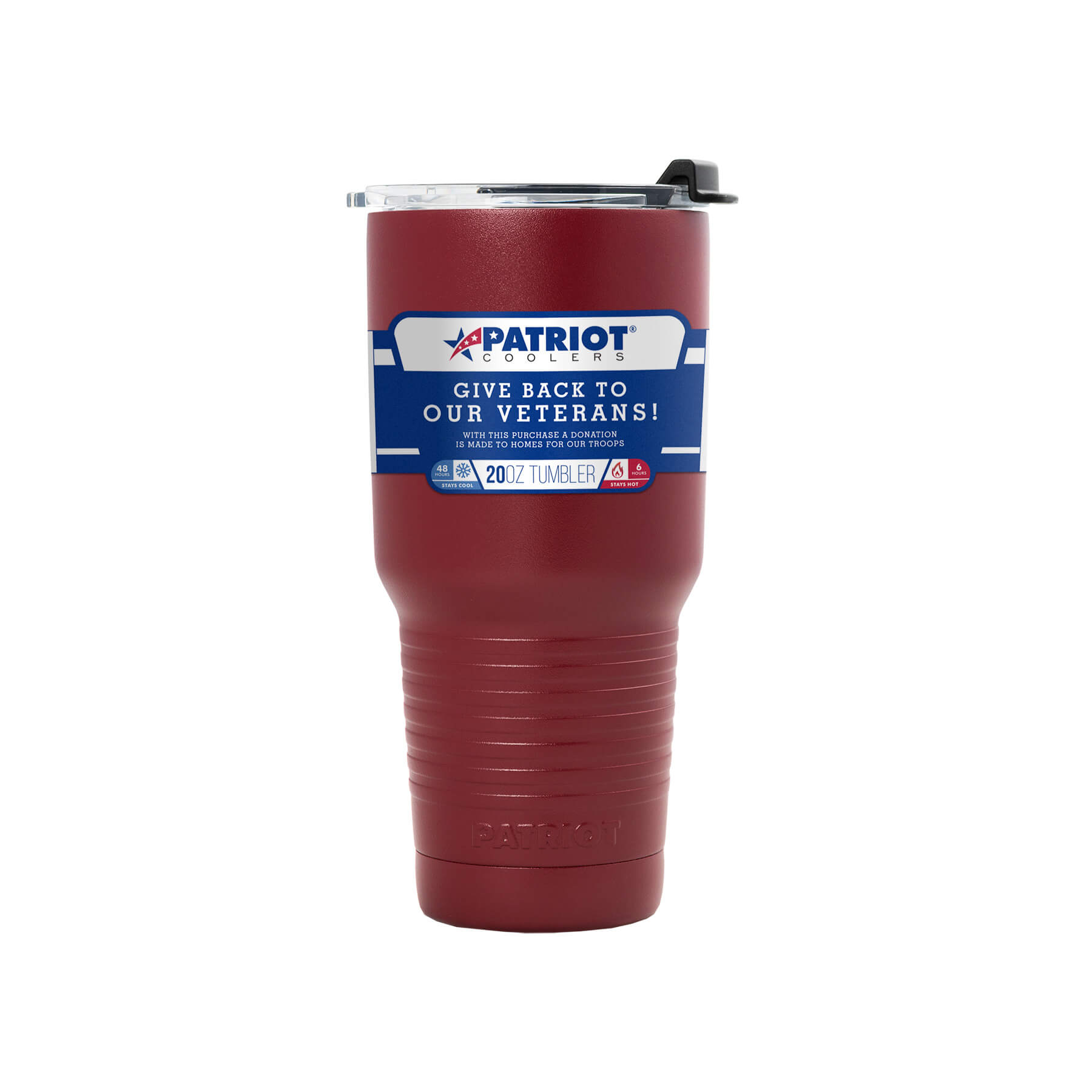 Vaso de acero inoxidable de 20 oz