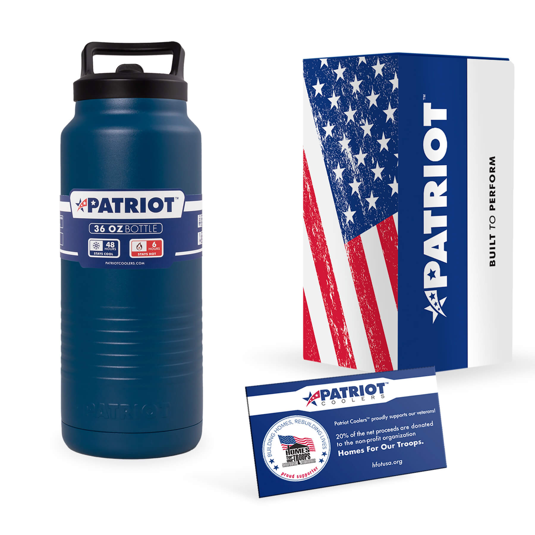 36 OZ INSULATED WATER BOTTLE