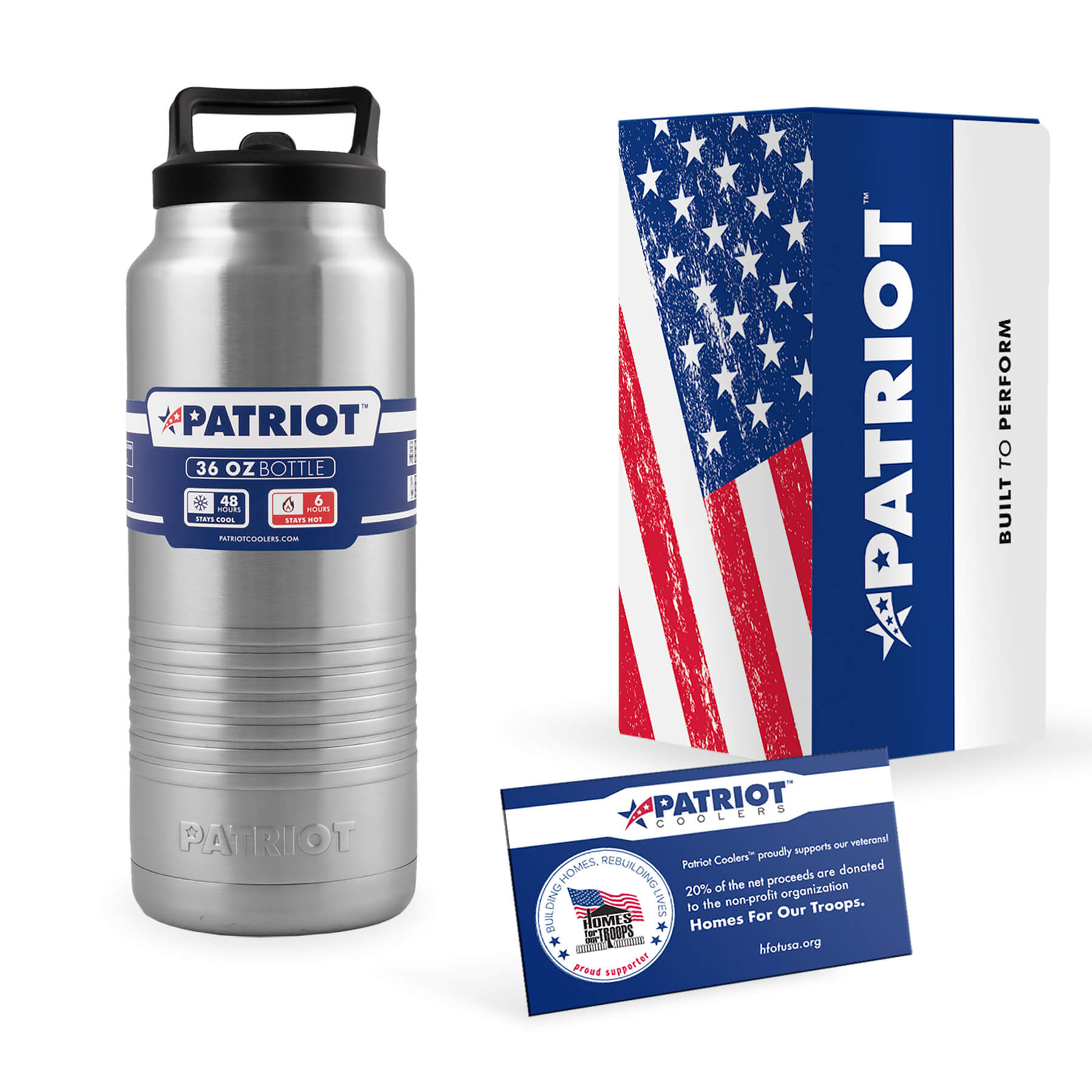 36 OZ INSULATED WATER BOTTLE