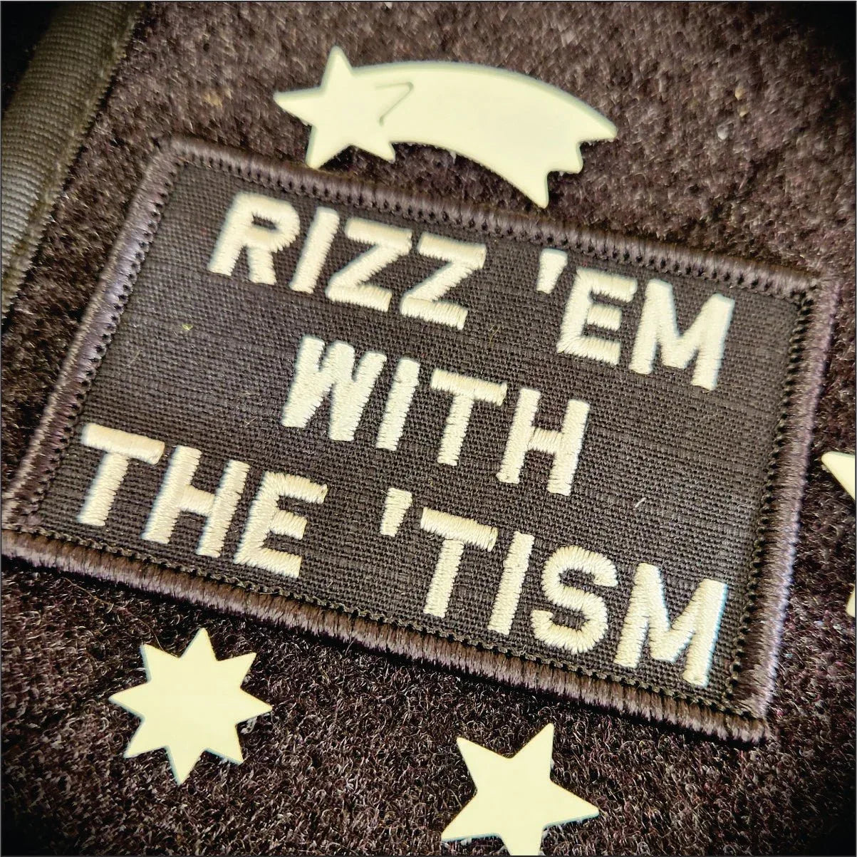 “RIZZ 'EM WITH THE ‘TISM" TACTICAL MORALE PATCH