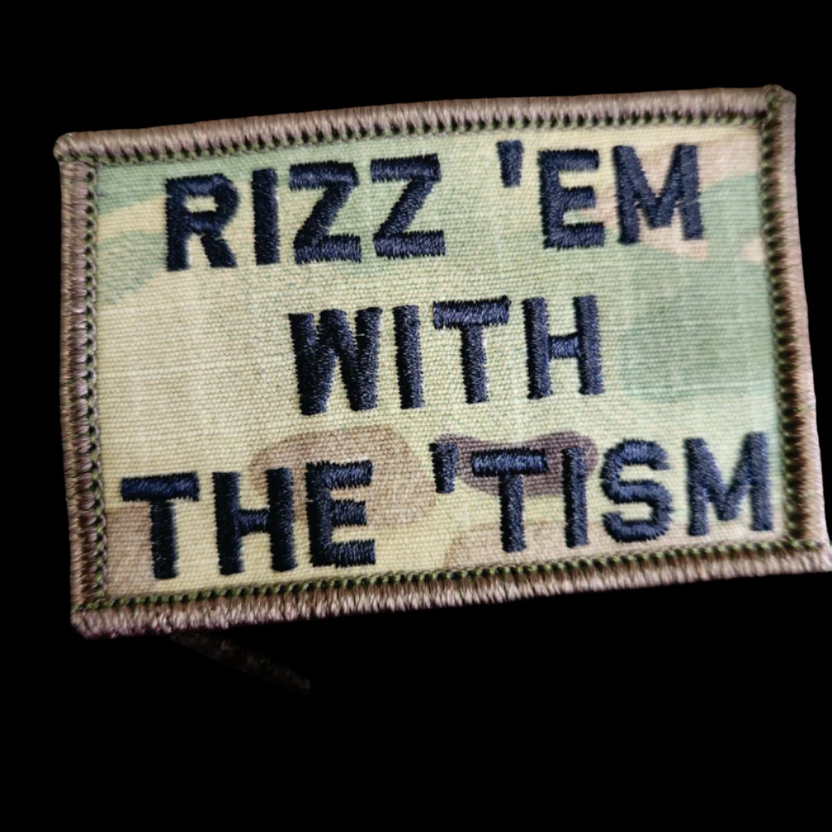 “RIZZ 'EM WITH THE ‘TISM" TACTICAL MORALE PATCH