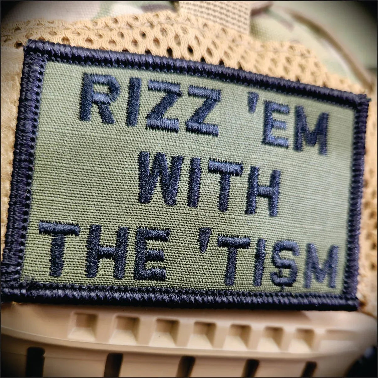 “RIZZ 'EM WITH THE ‘TISM" TACTICAL MORALE PATCH