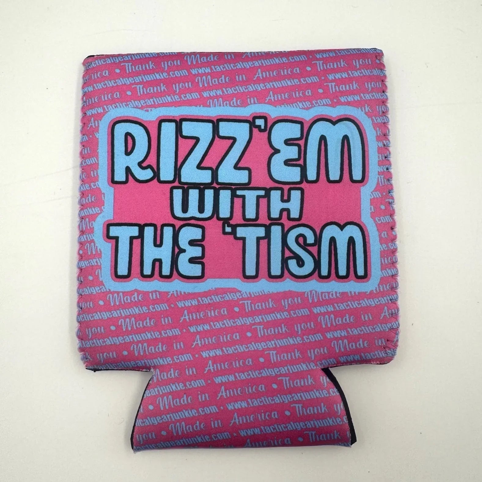 TGJ Neopren TactiCooler – Rizz 'Em With The 'Tism – Mehrere Varianten