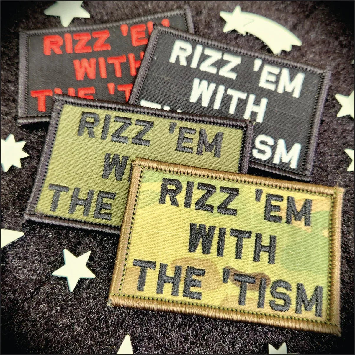 “RIZZ 'EM WITH THE ‘TISM" TACTICAL MORALE PATCH