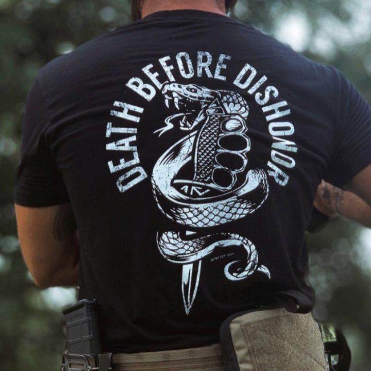 DEATH BEFORE DISHONOR TEE
