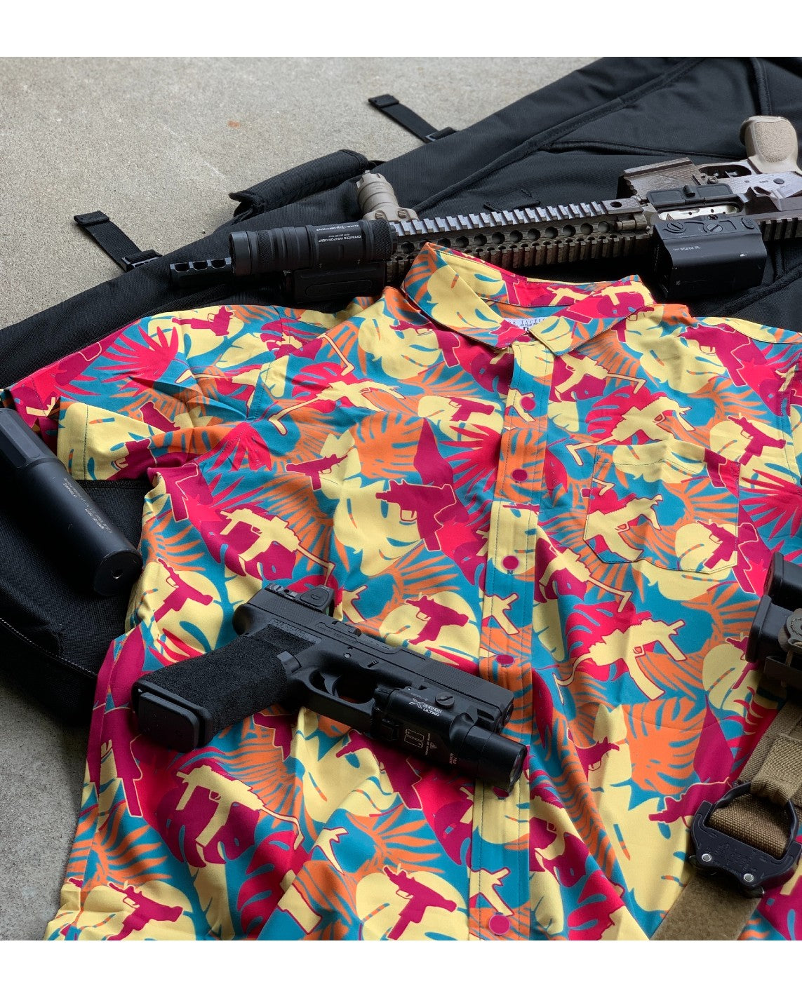 Camisa con botones Spray & Pray